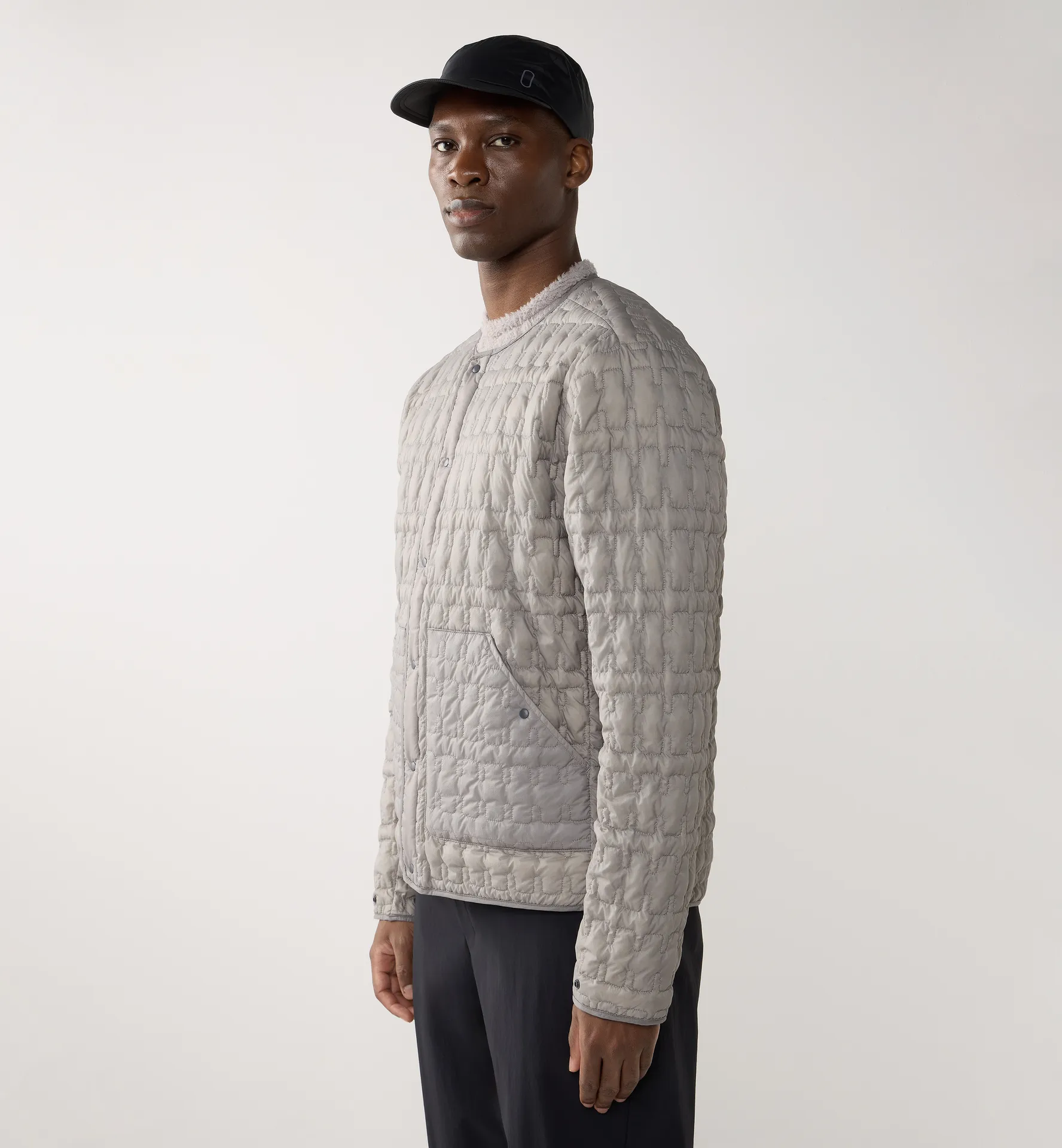 Fram Mimic Jacket Men Stone Brick