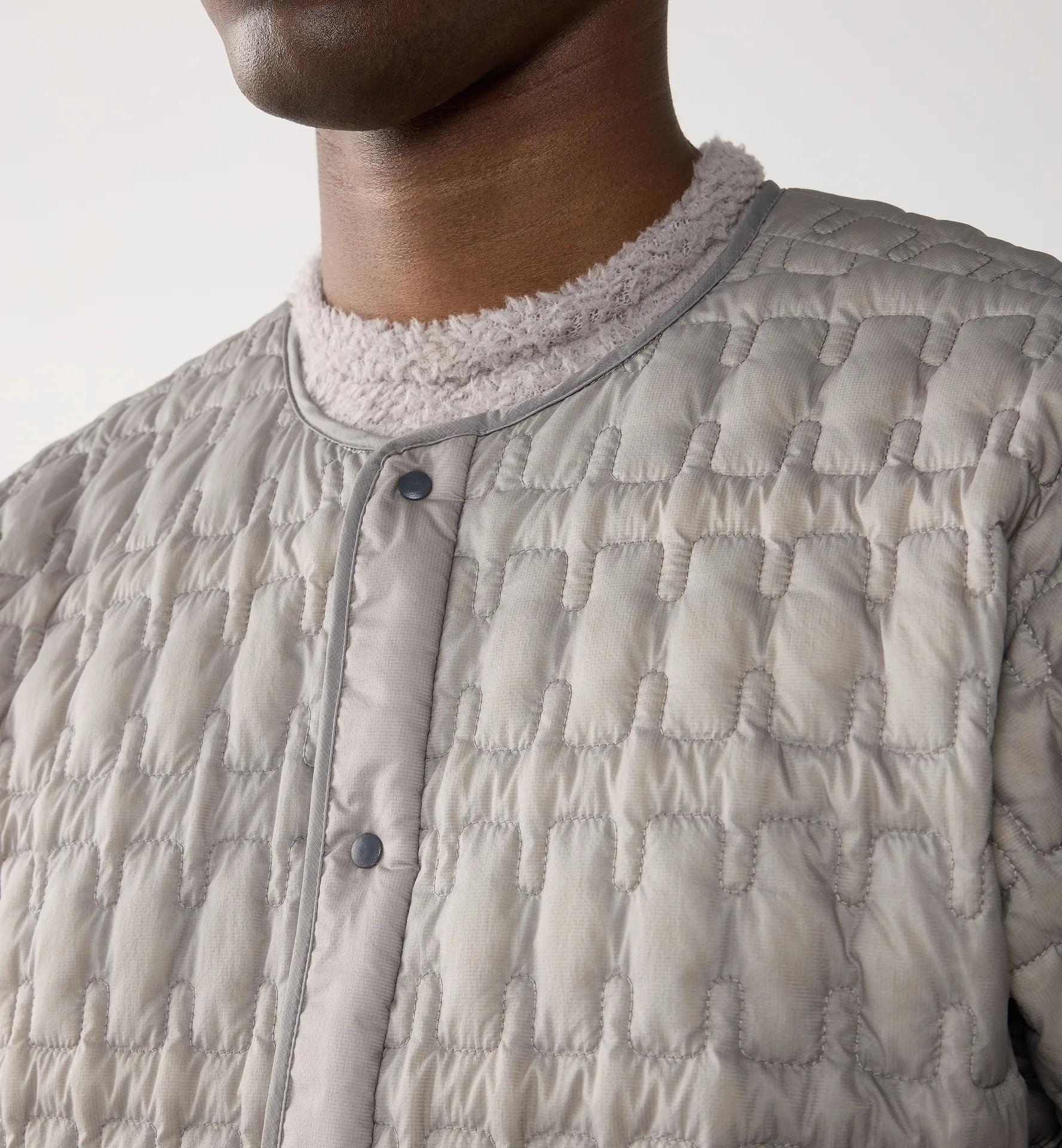 Fram Mimic Jacket Men Stone Brick