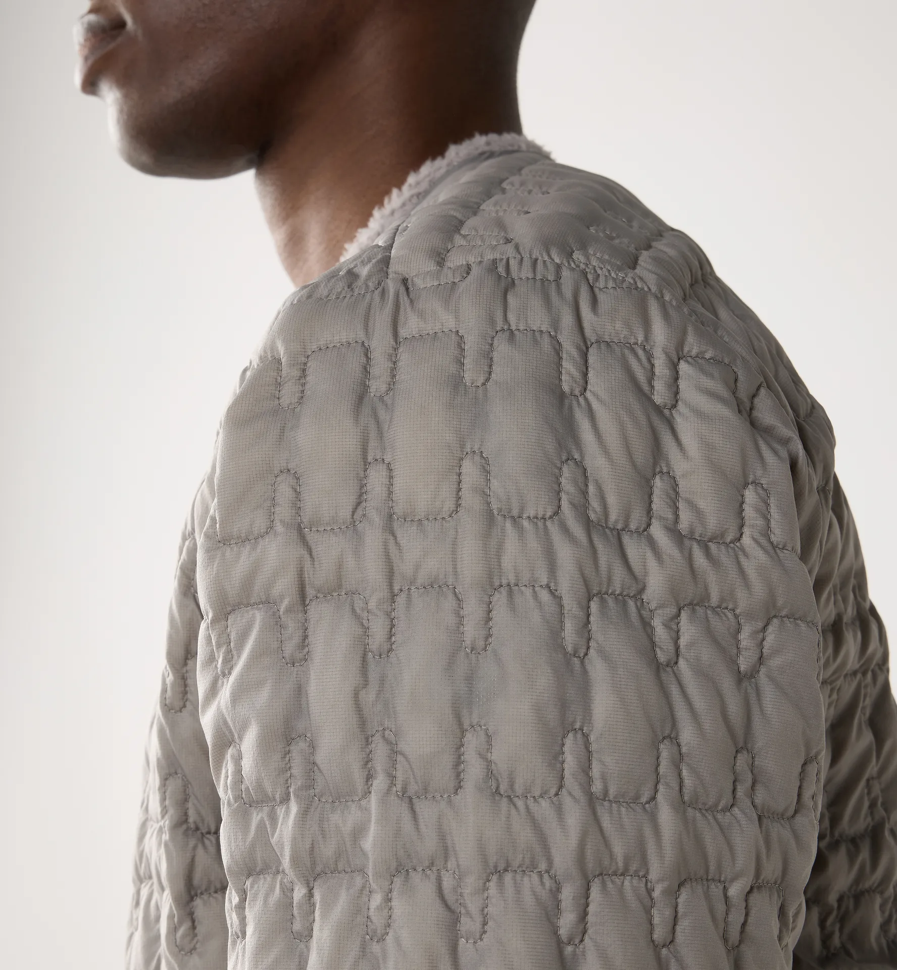 Fram Mimic Jacket Men Stone Brick