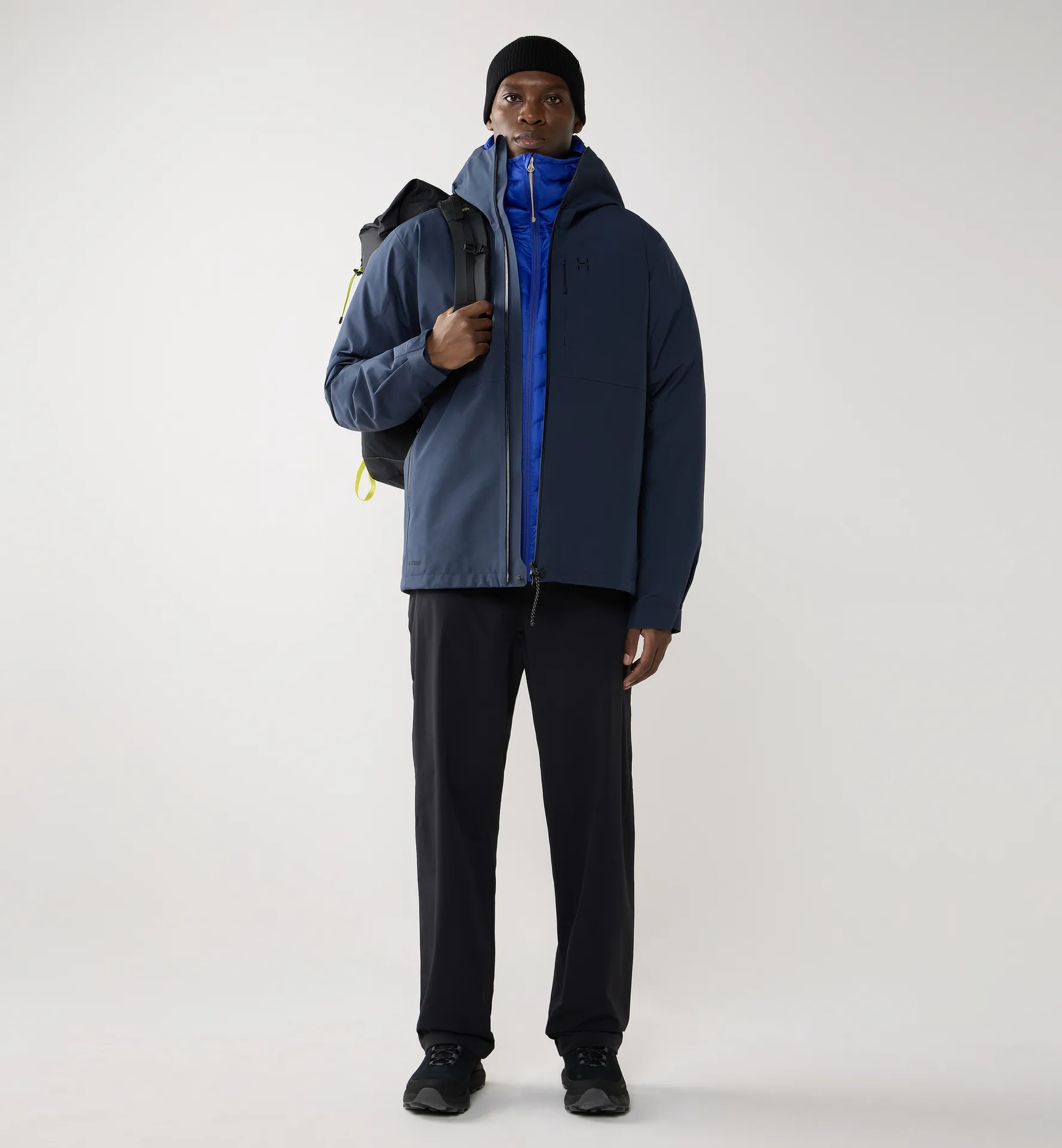 Steep Proof 3L Jacket Men Tarn Blue