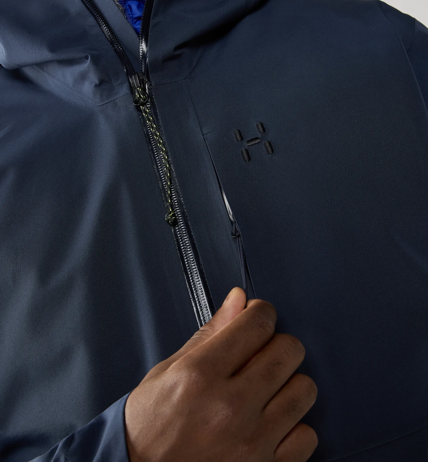 Steep Proof 3L Jacket Men Tarn Blue