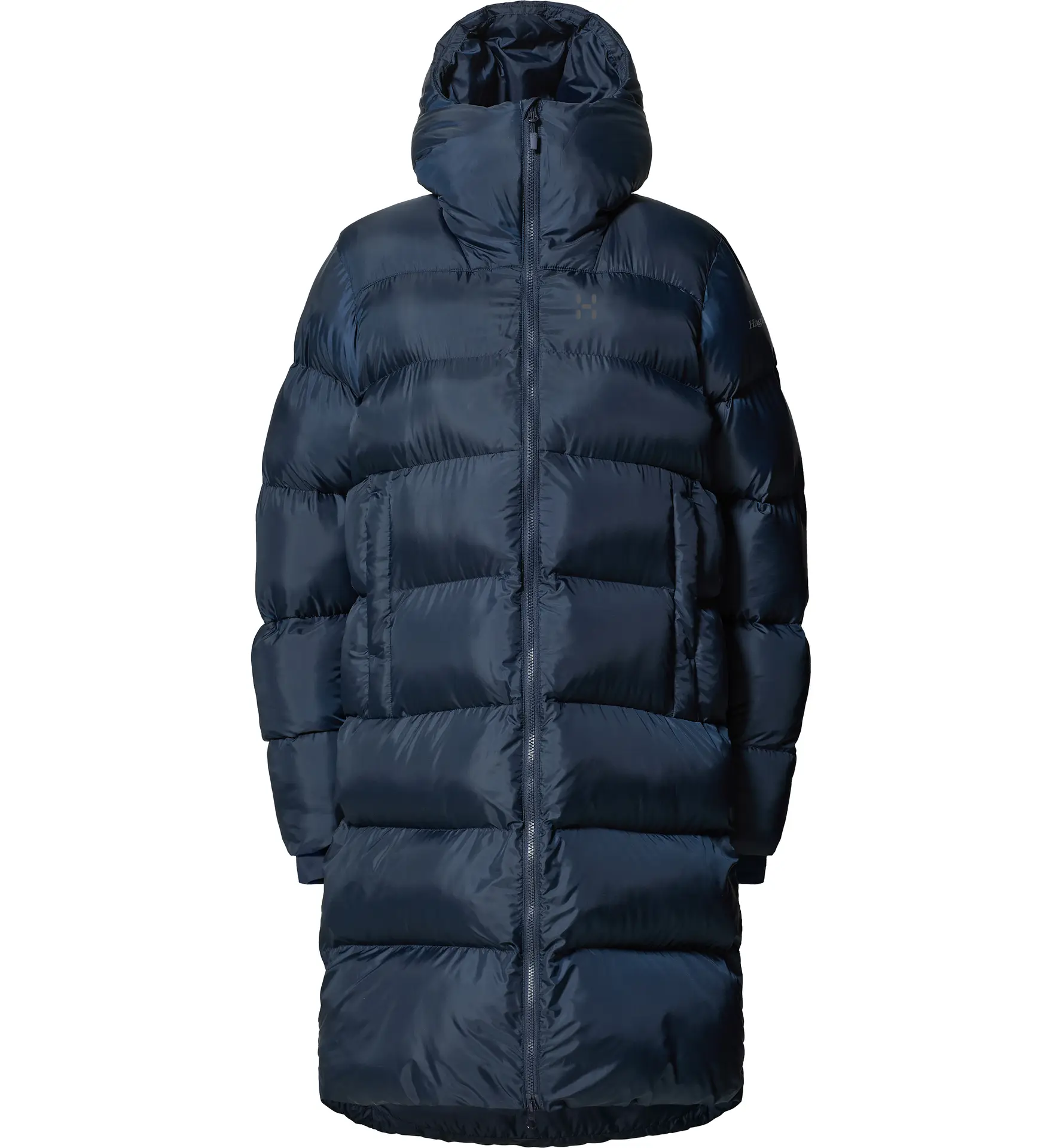 Long Mimic III Parka Women Tarn Blue