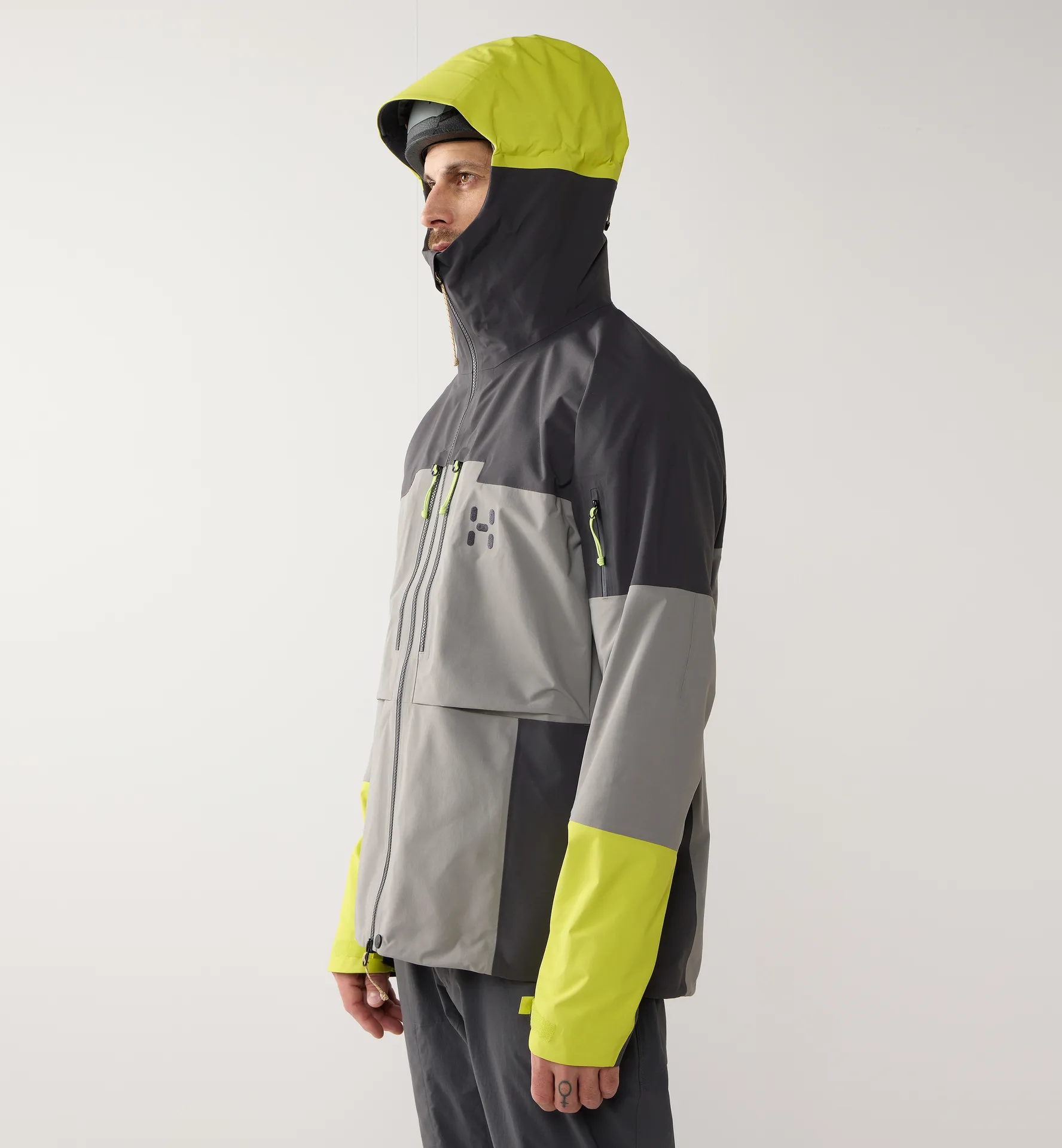 Spitz GTX Pro II Jacket Men Stone Brick/Magnetite
