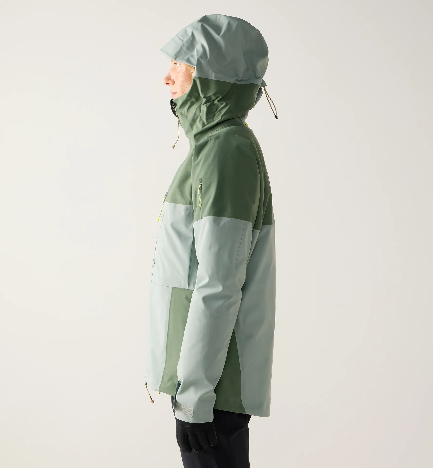 Spitz GTX Pro II Jacket Women Dew Green/Chlorophyll Green