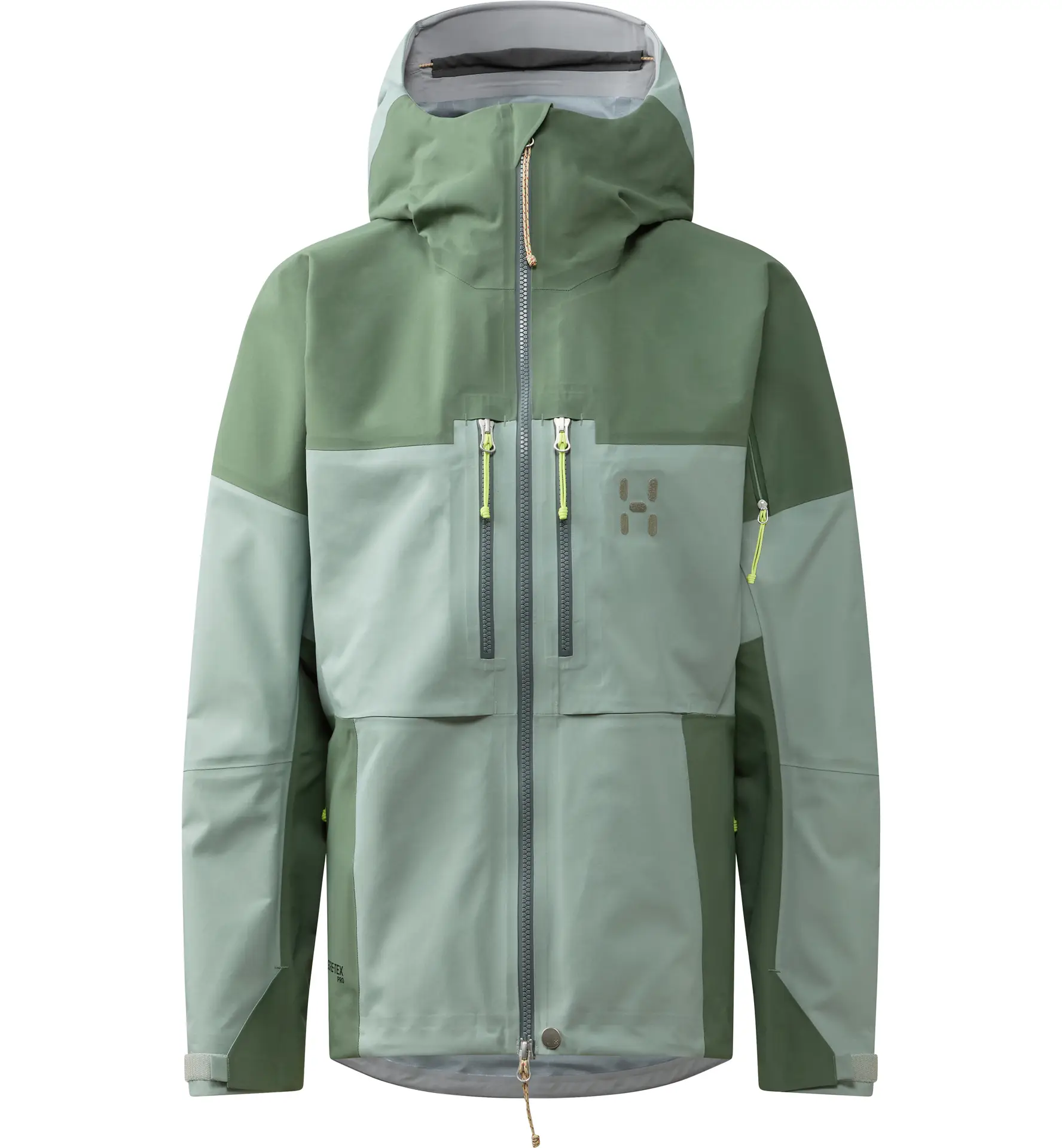 Spitz GTX Pro II Jacket Women | Dew Green/Chlorophyll Green