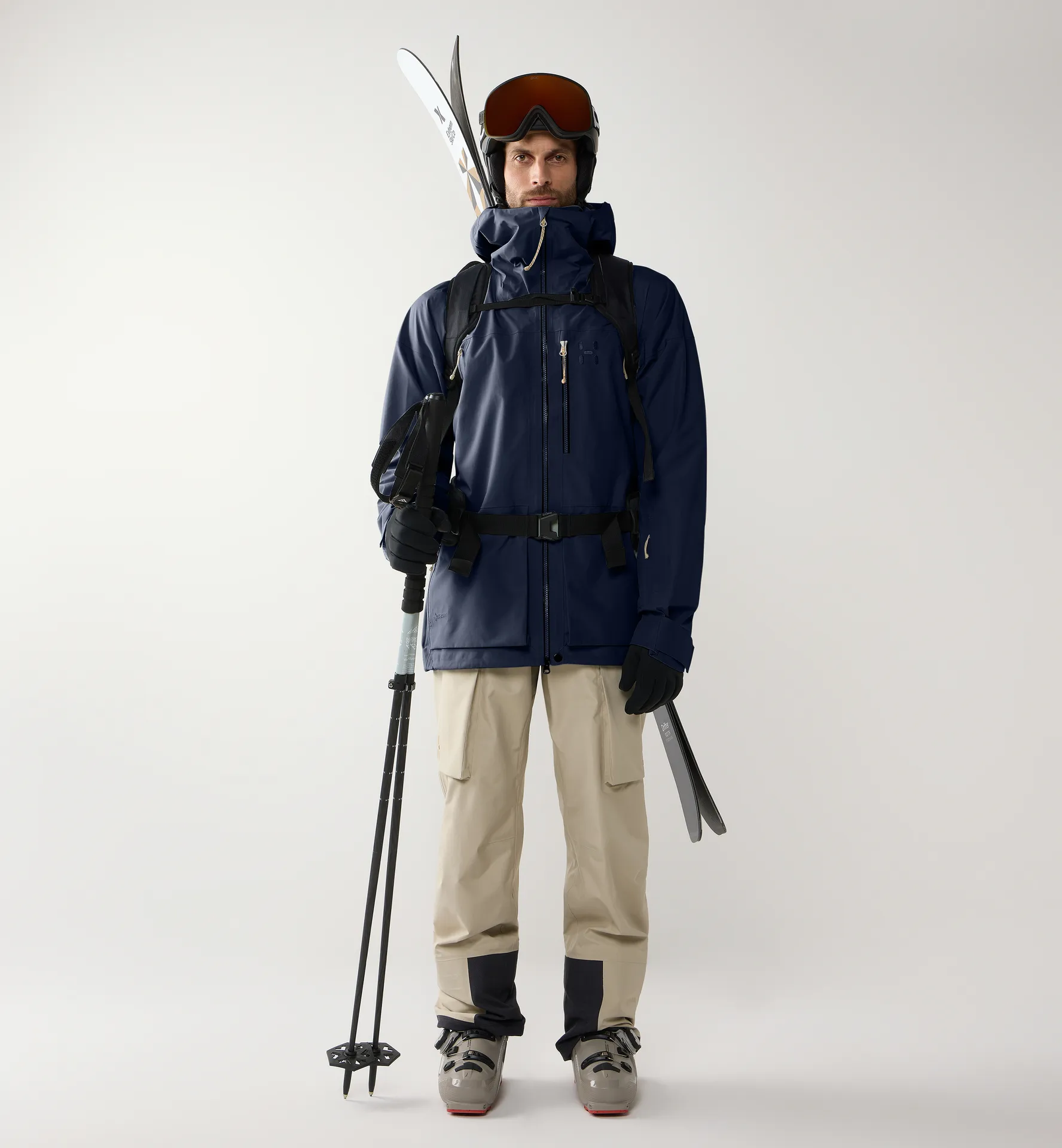 Vassi GTX II Jacket Men Tarn Blue