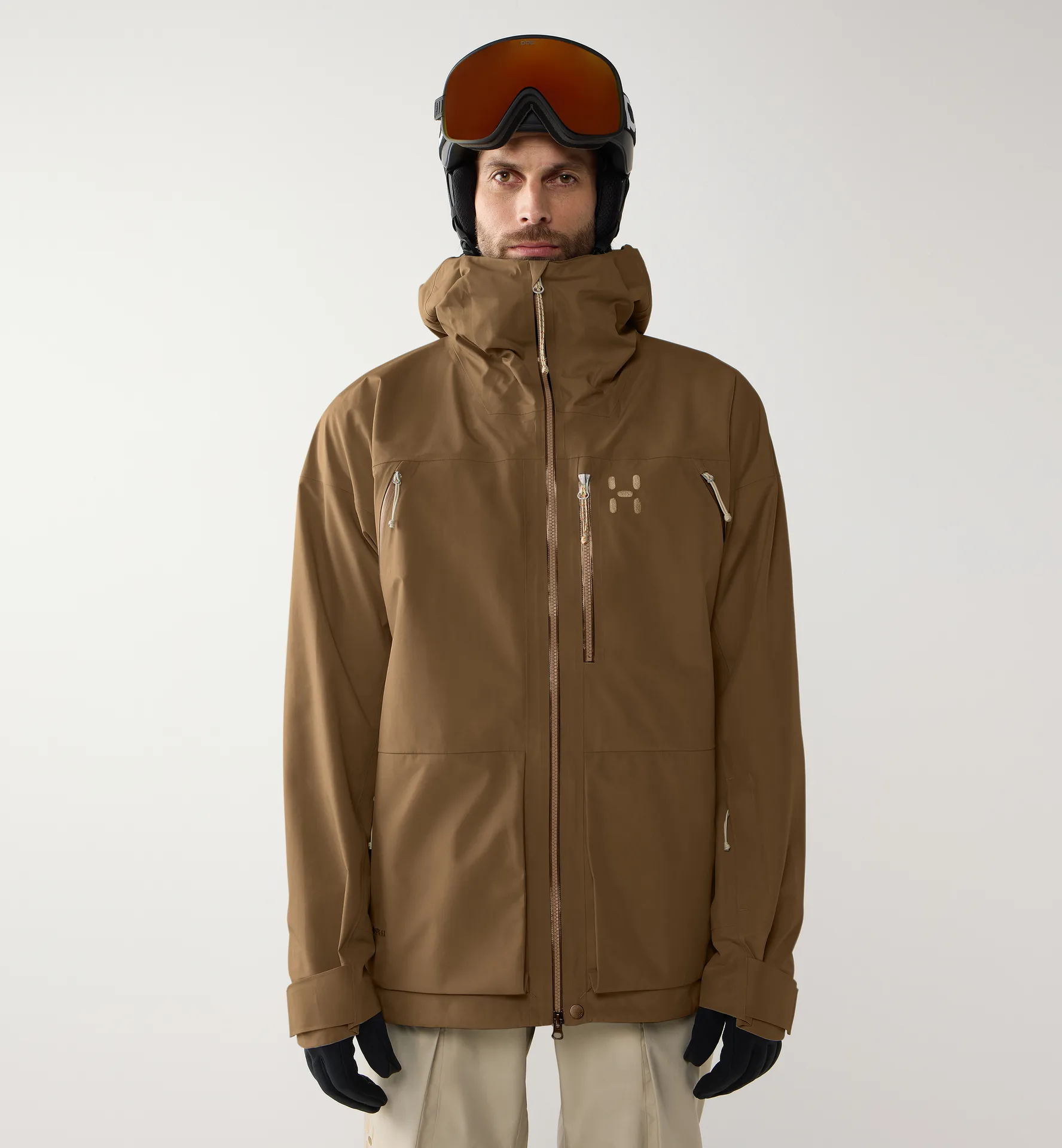 Vassi GTX II Jacket Men Teak Brown/Woodland Brown