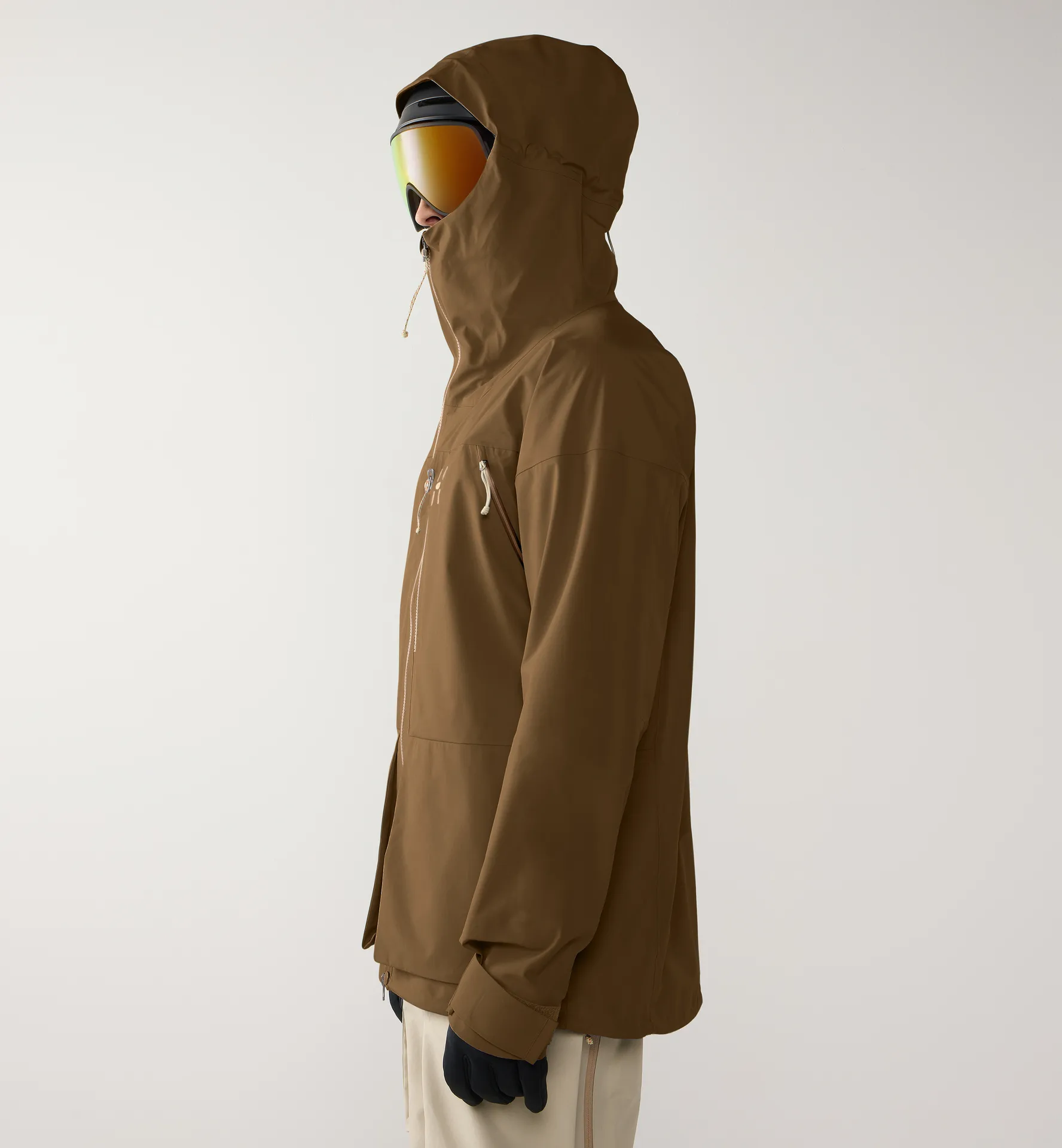Vassi GTX II Jacket Men Teak Brown/Woodland Brown