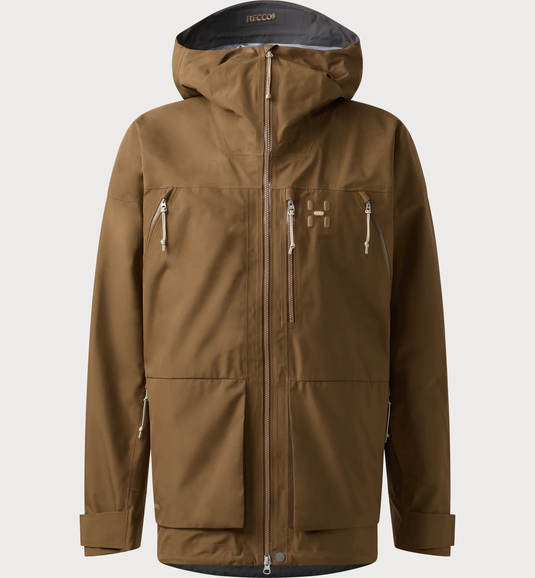 Vassi GTX II Jacket Men Teak Brown/Woodland Brown
