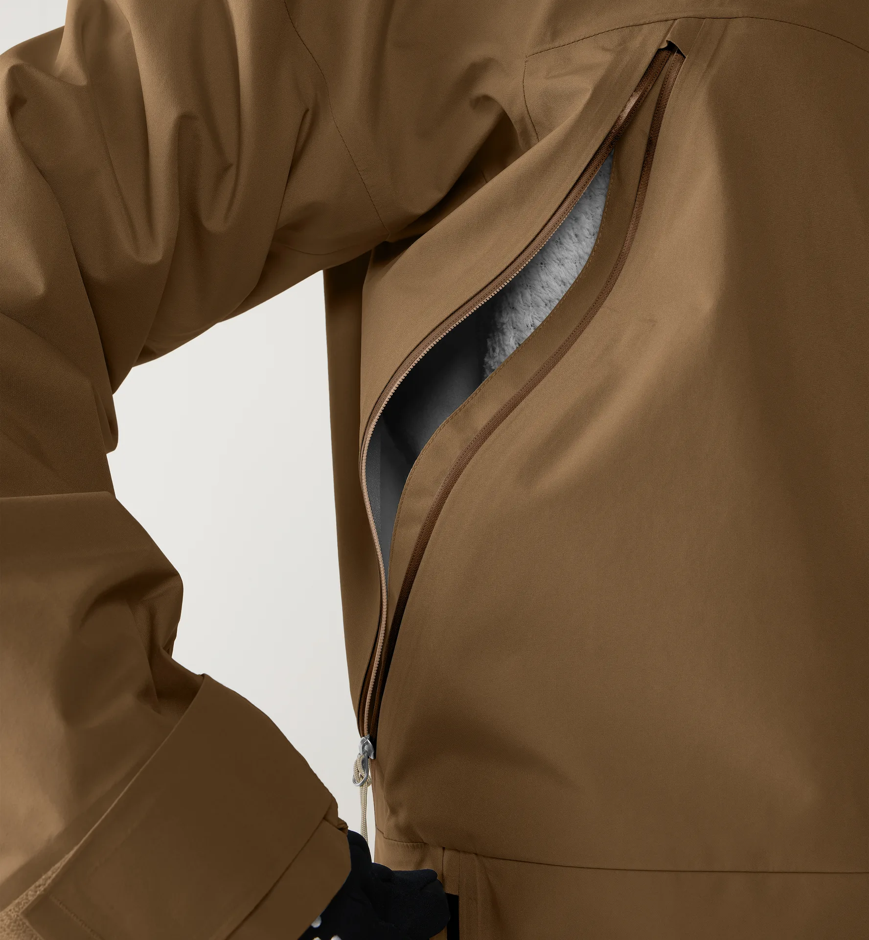 Vassi GTX II Jacket Men Teak Brown/Woodland Brown