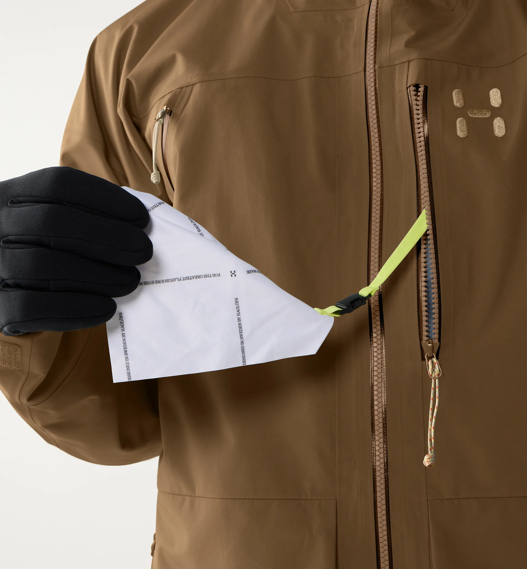 Vassi GTX II Jacket Men Teak Brown/Woodland Brown
