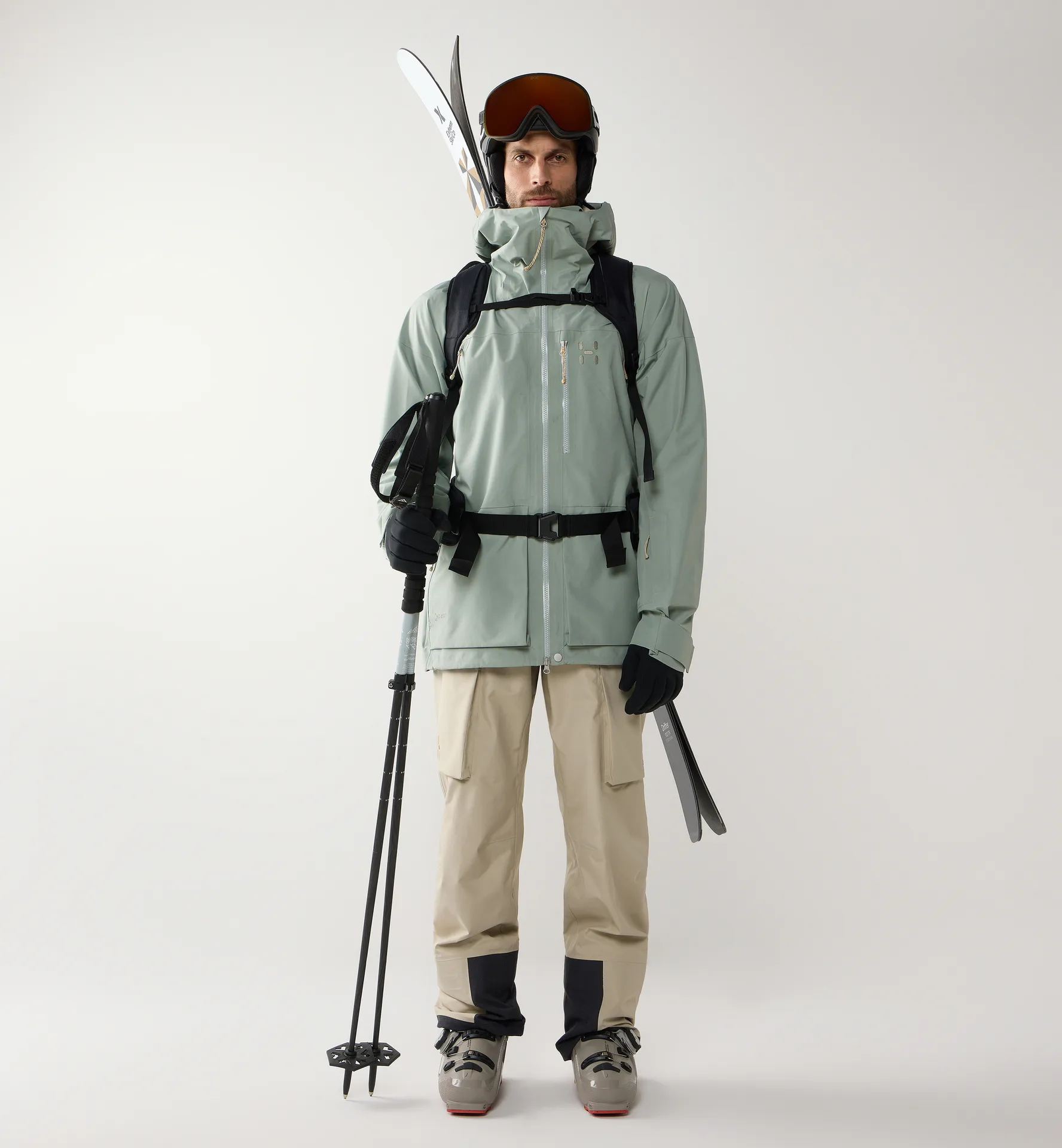 Vassi GTX II Jacket Men Dew Green