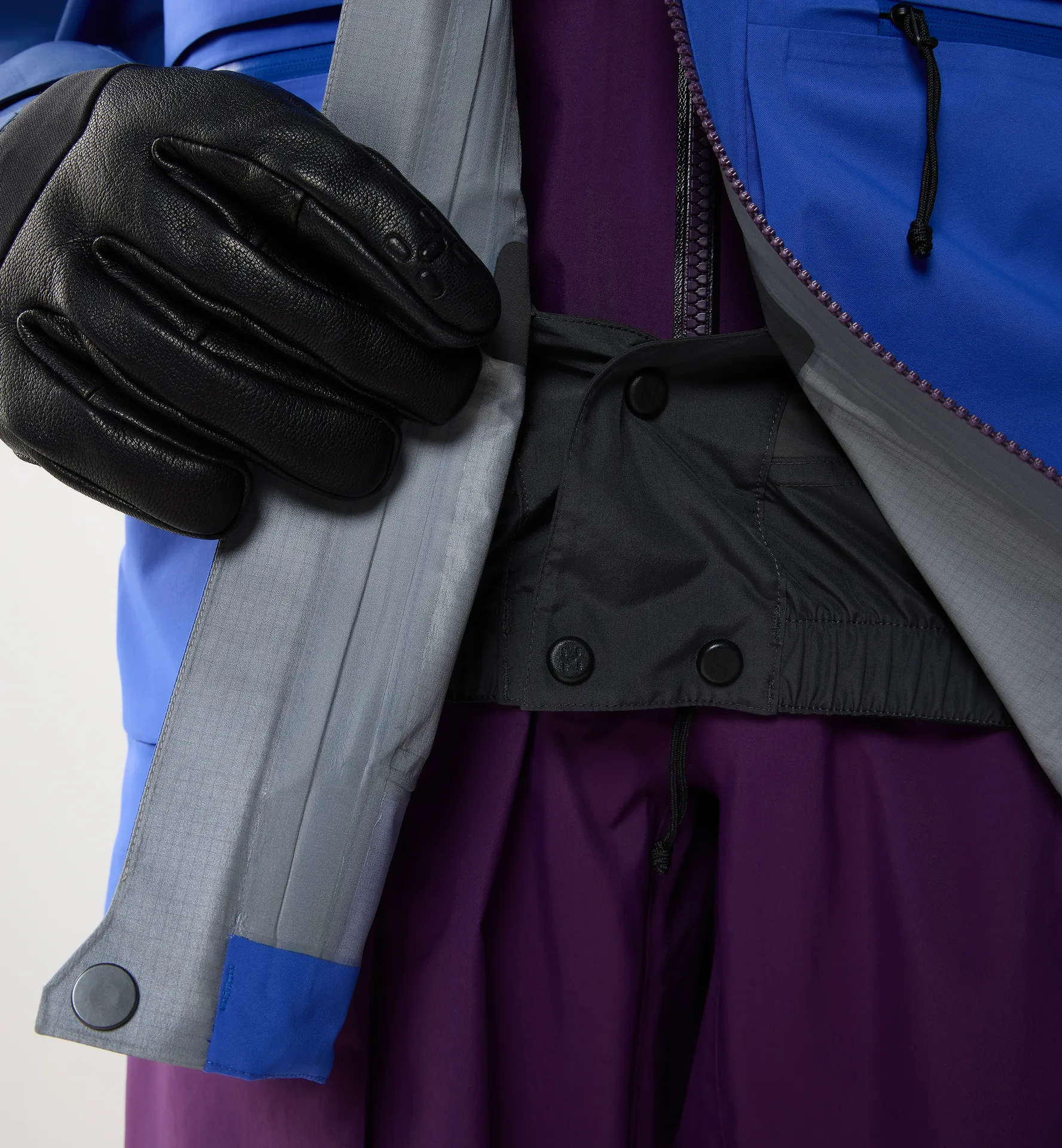Vassi GTX Pro II Jacket Men Purple Night/Evening Blue/Northern Blue