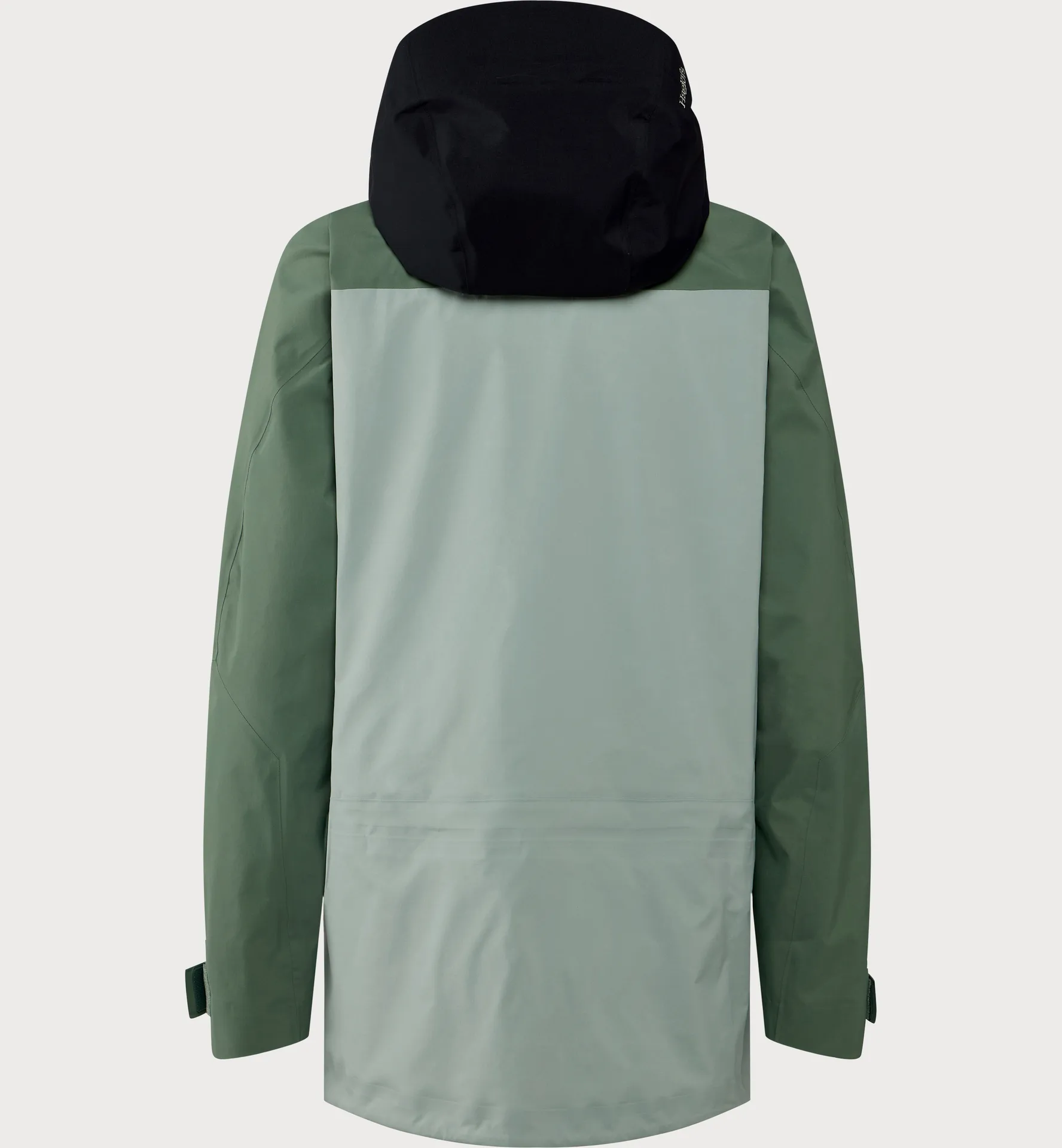 Vassi GTX Pro II Jacket Men True Black/Chlorophyll Green/Dew Green