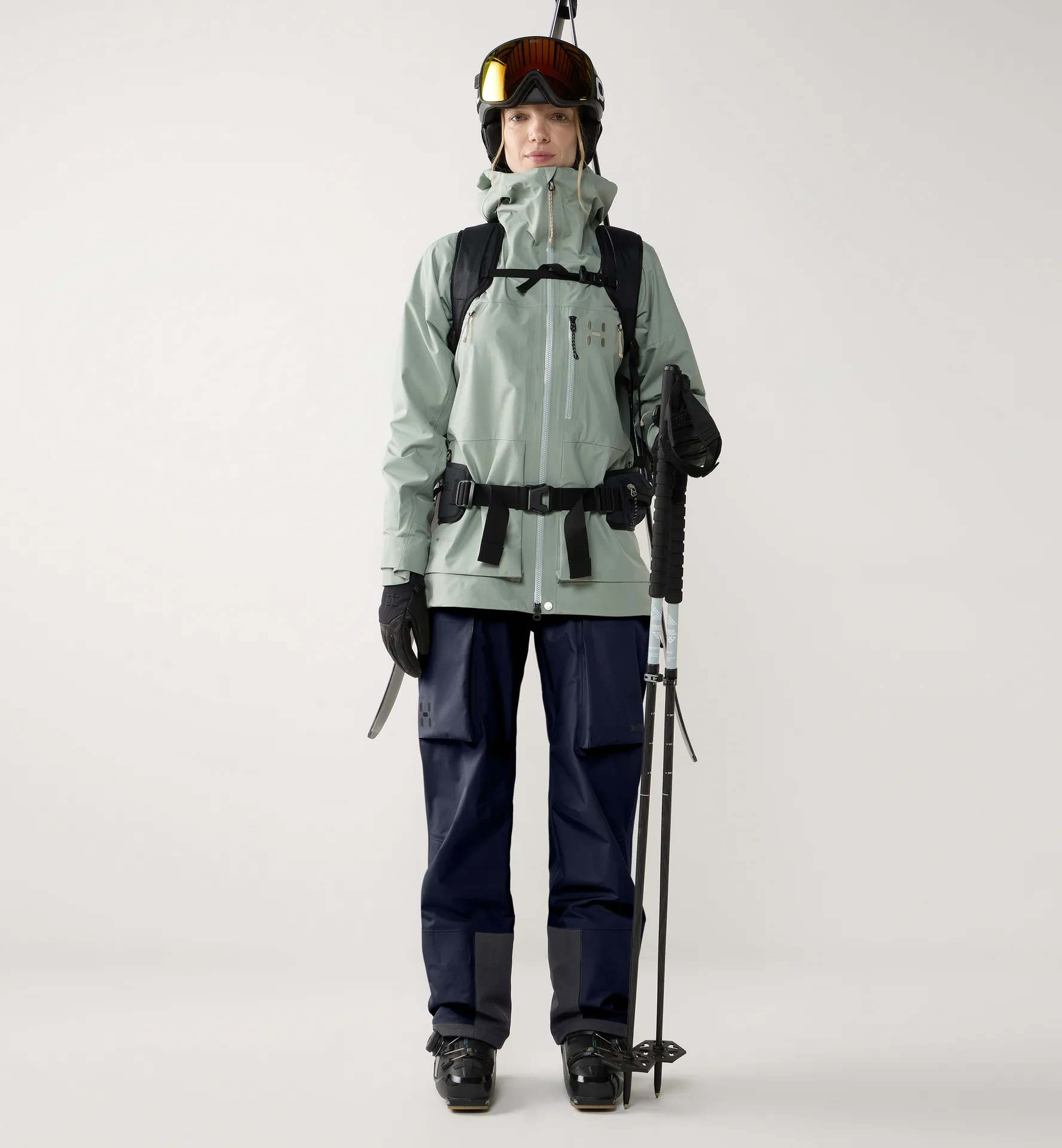 Vassi GTX II Pant Women Tarn Blue