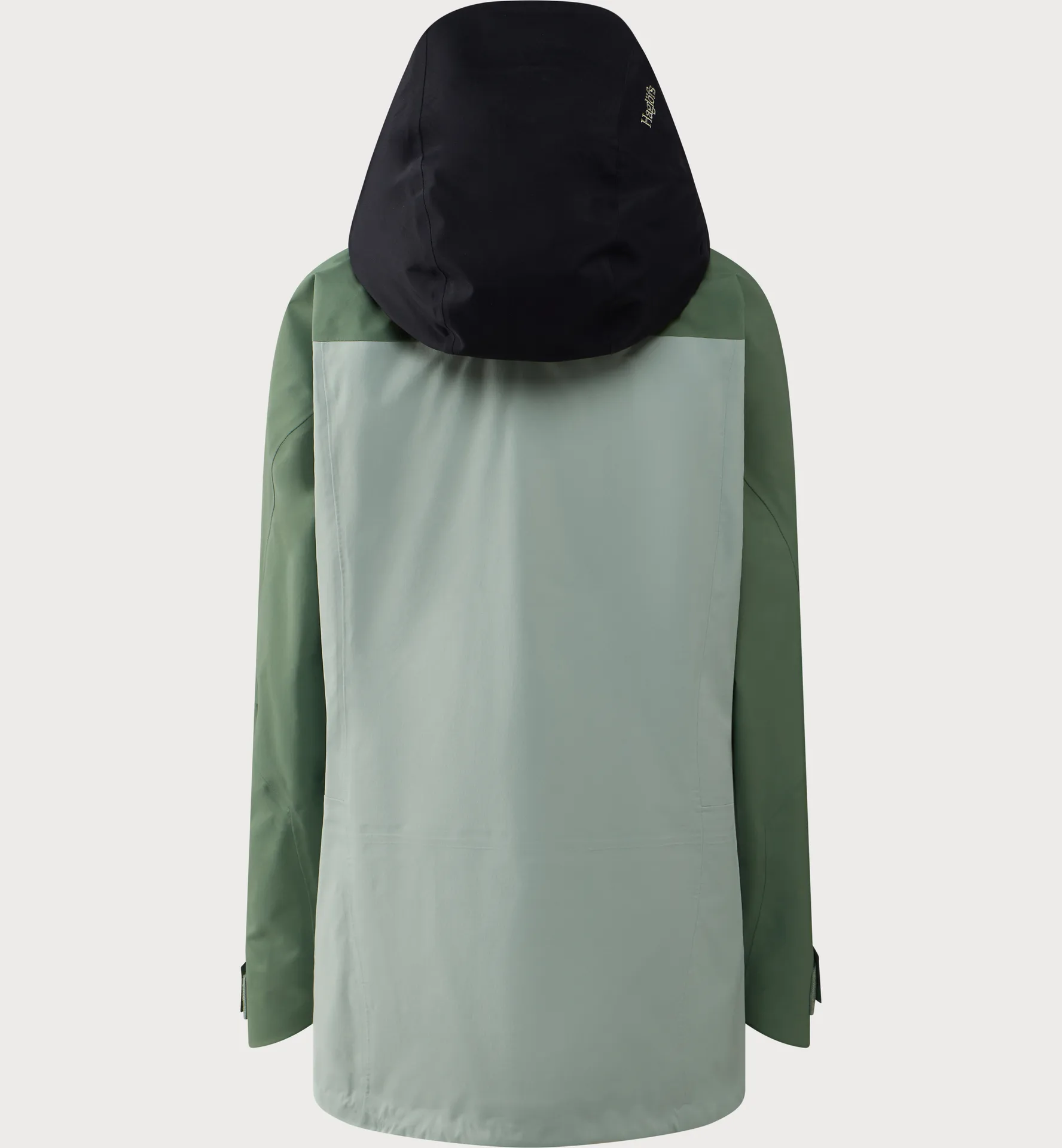 Vassi GTX Pro II Jacket Women True Black/Chlorophyll Green/Dew Green