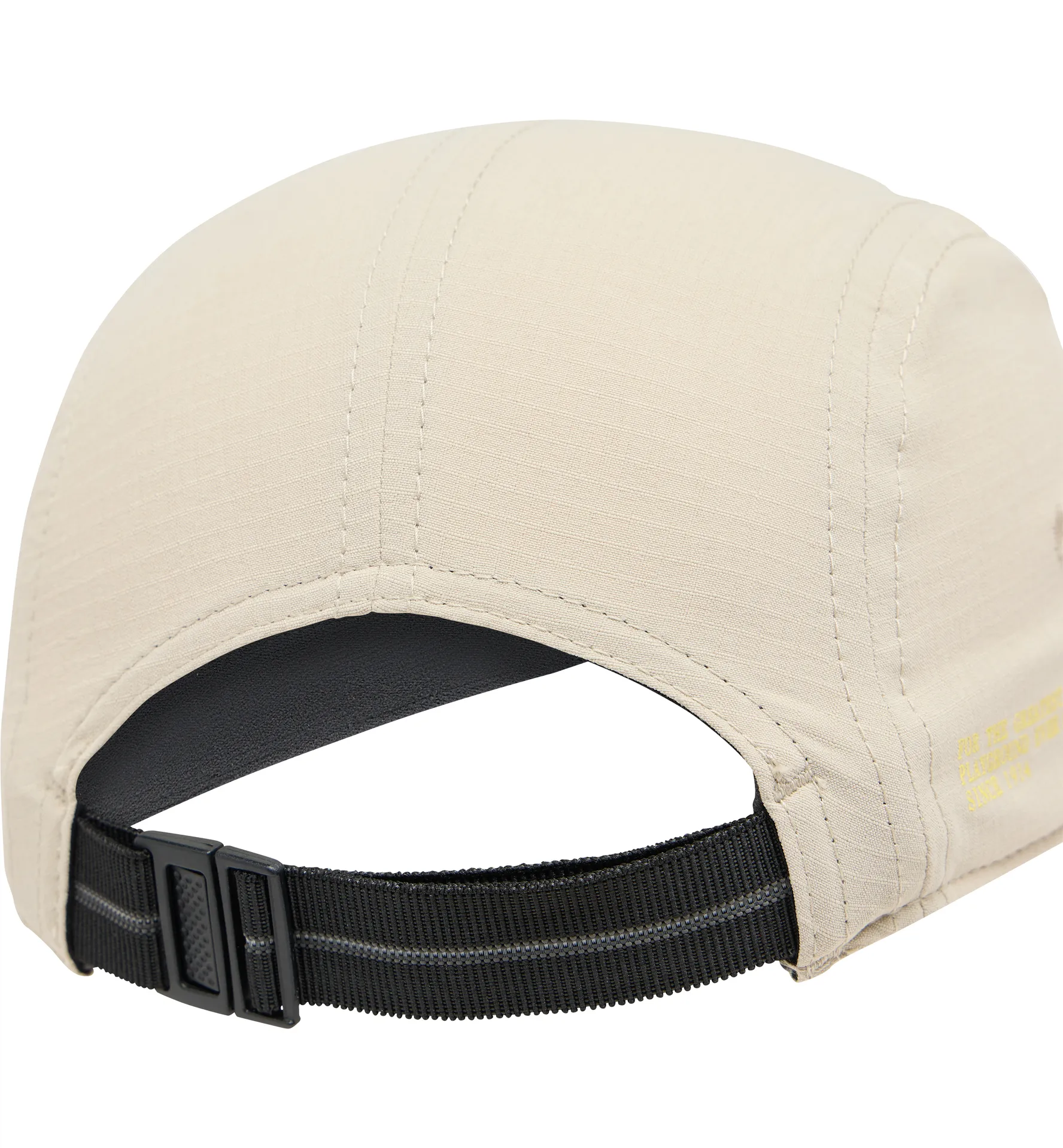 Brand Five Panel Cap Chalk Beige