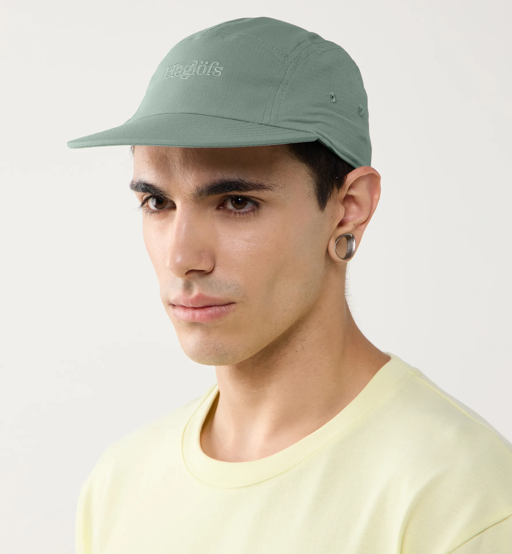 Brand Five Panel Cap Chlorophyll Green
