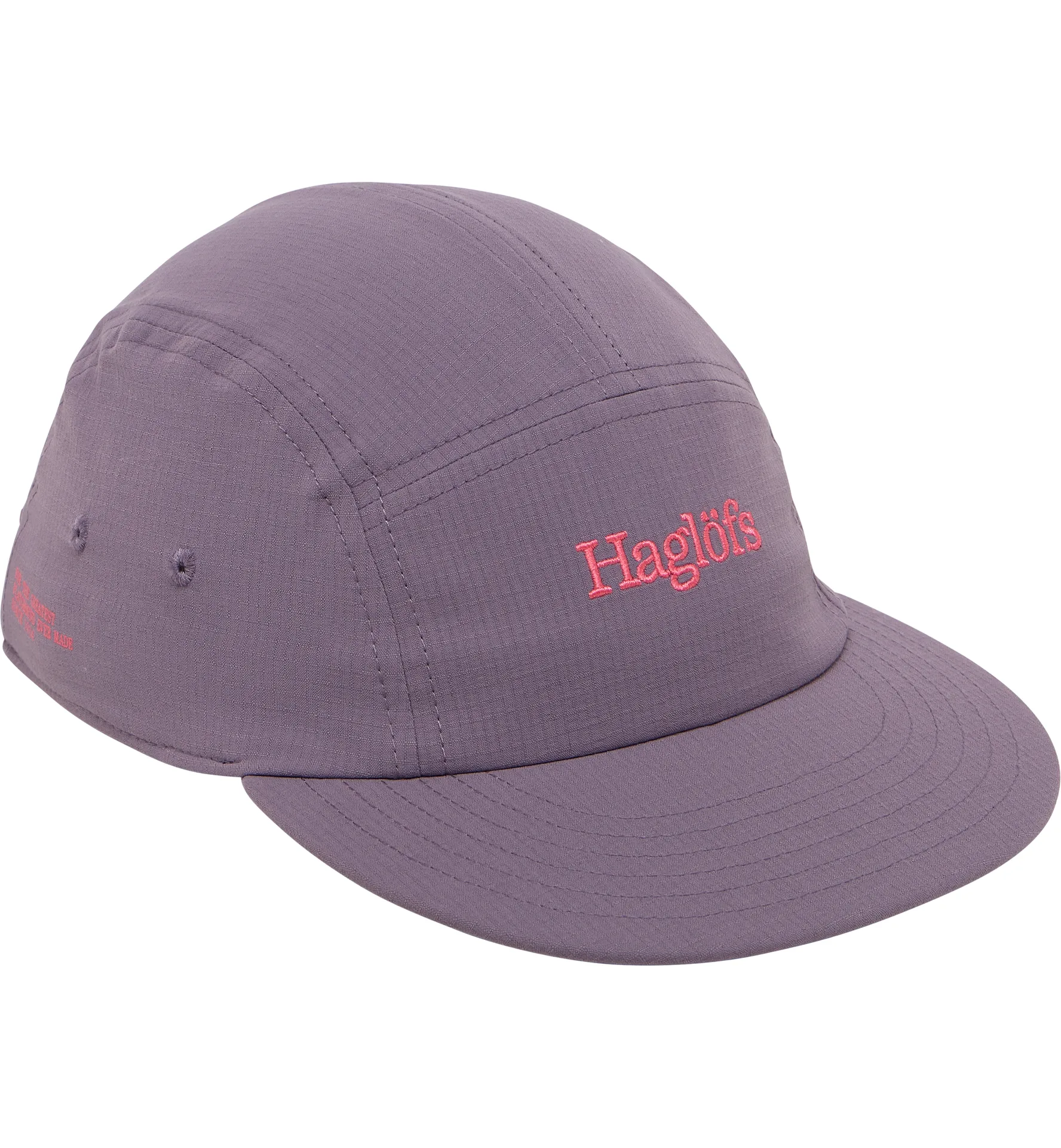 Brand Five Panel Cap Purple Fog