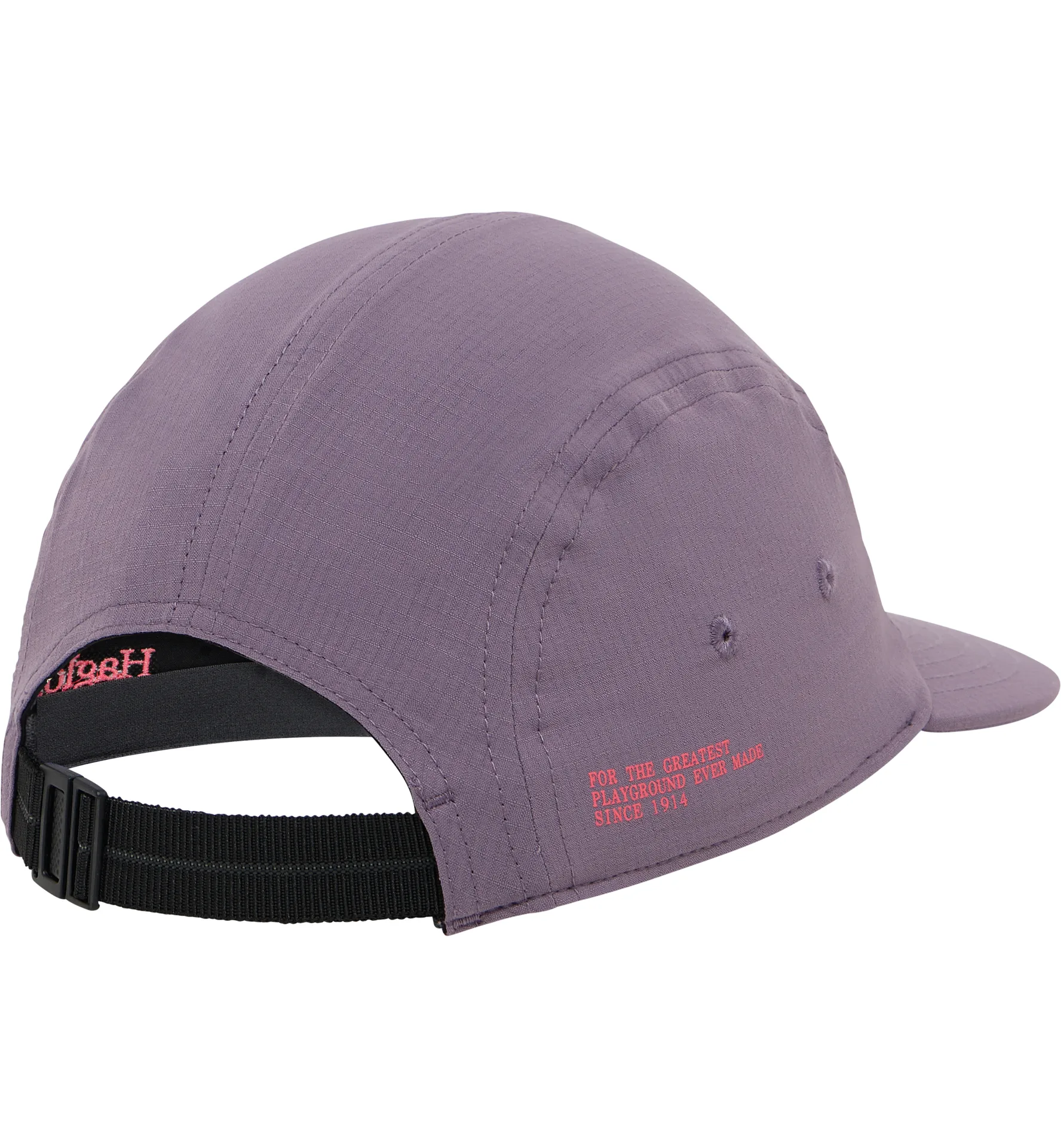 Brand Five Panel Cap Purple Fog