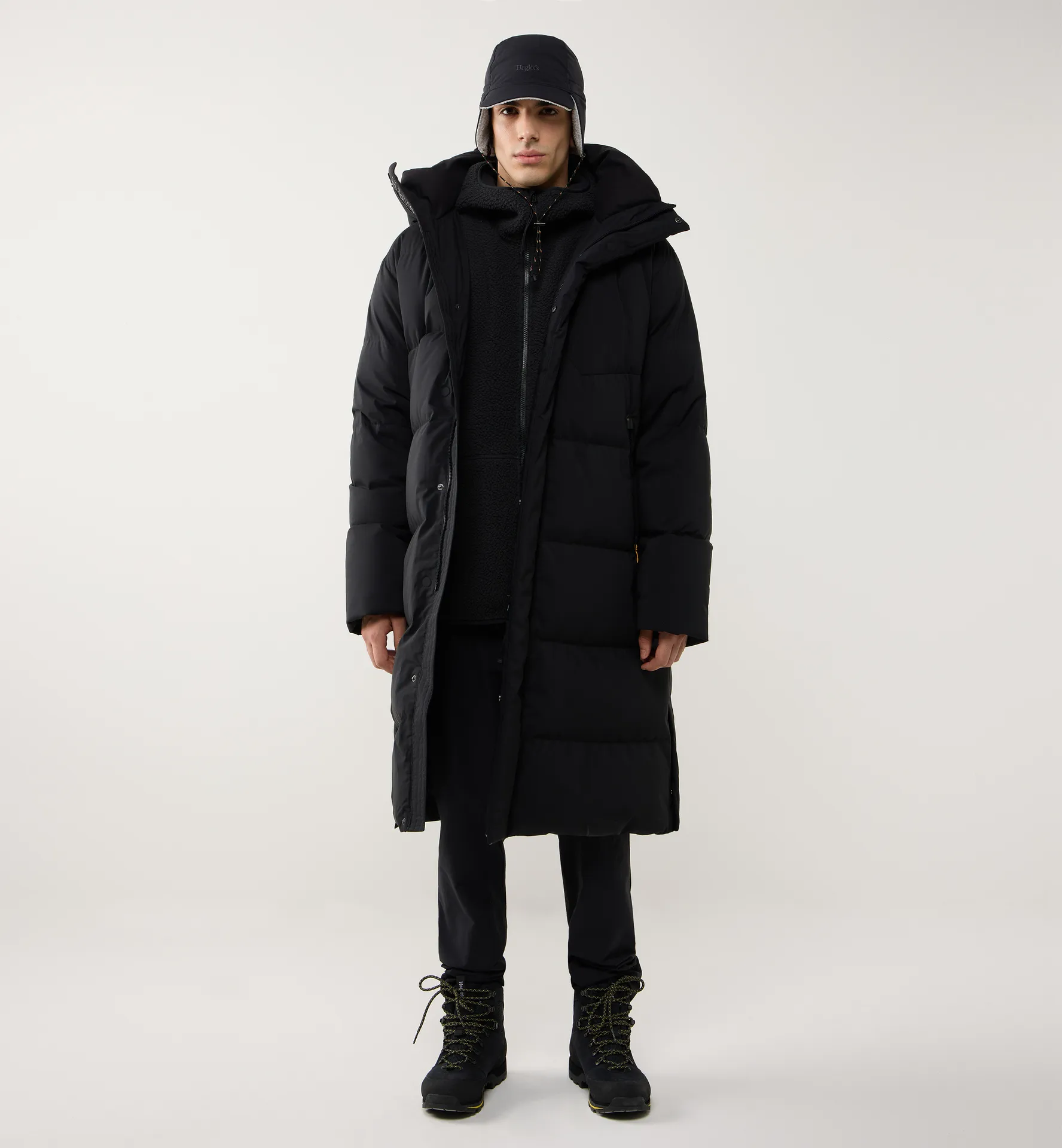 Liden Long Down Parka Men True Black