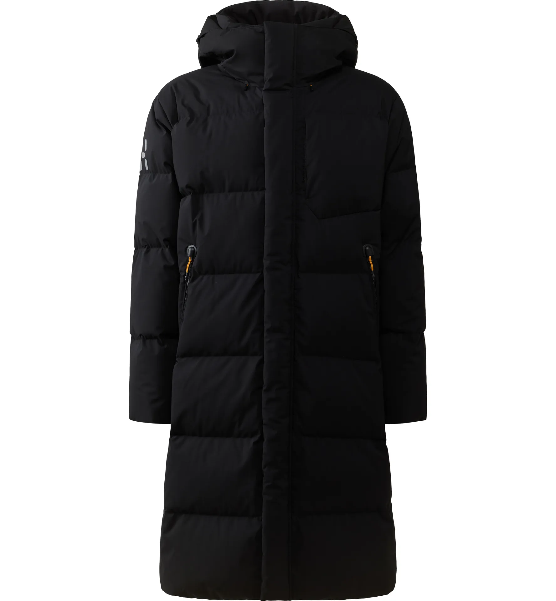 Liden Long Down Parka Men | True Black | Activities | Insulated