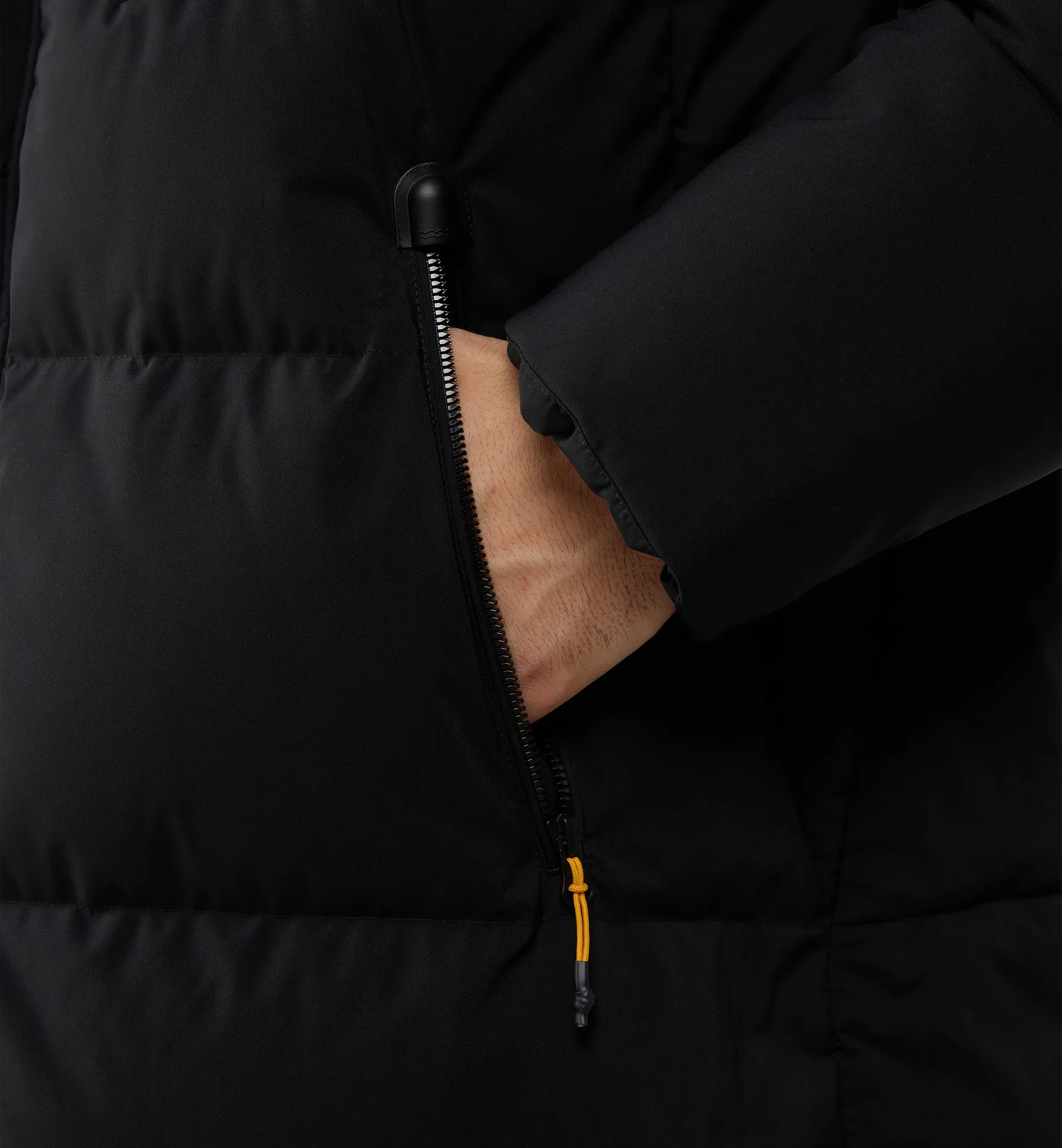 Liden Long Down Parka Men True Black