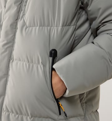 Liden Long Down Parka Men Jadeite