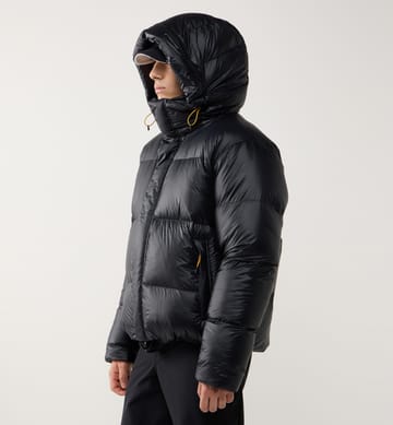 Liden Short Down Hood Men True Black Liden Short Down Hood Men True Black