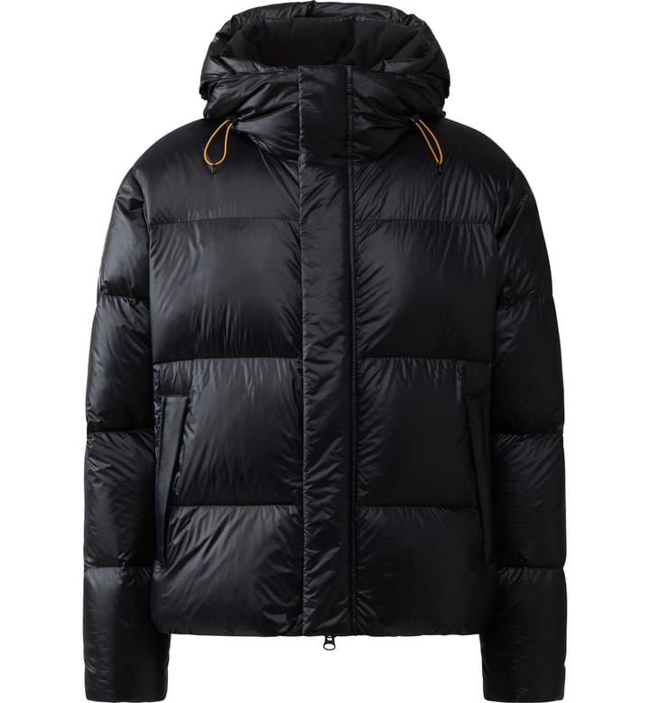 Liden Short Down Hood Men True Black Liden Short Down Hood Men True Black