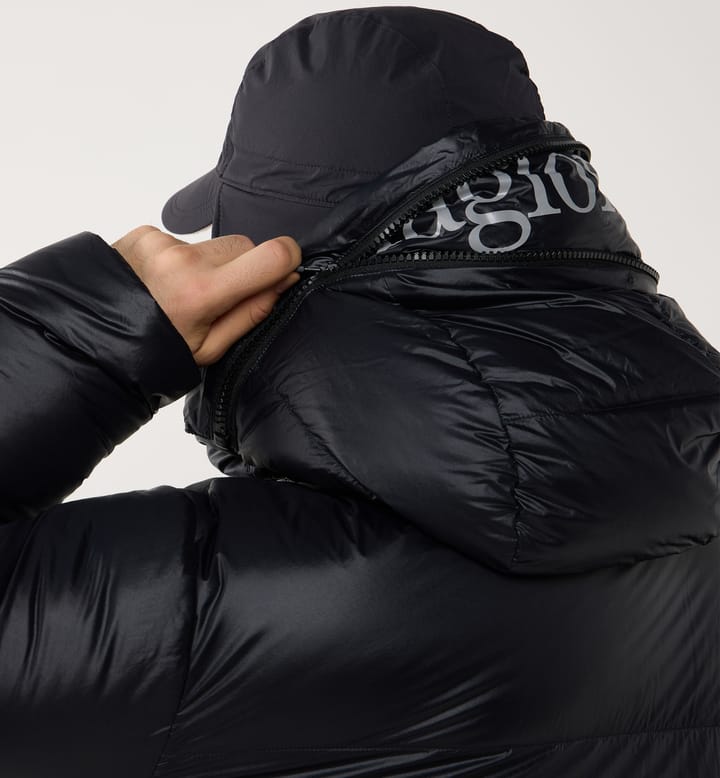 Liden Short Down Hood Men True Black Liden Short Down Hood Men True Black