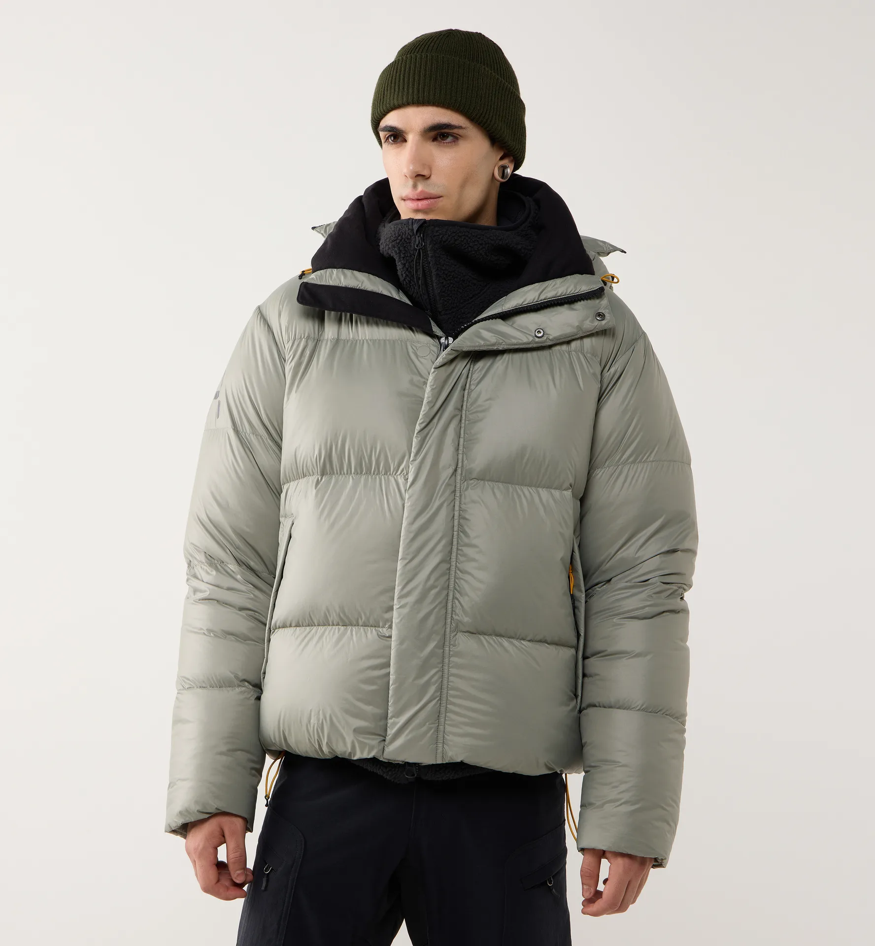 Liden Short Down Hood Men Jadeite