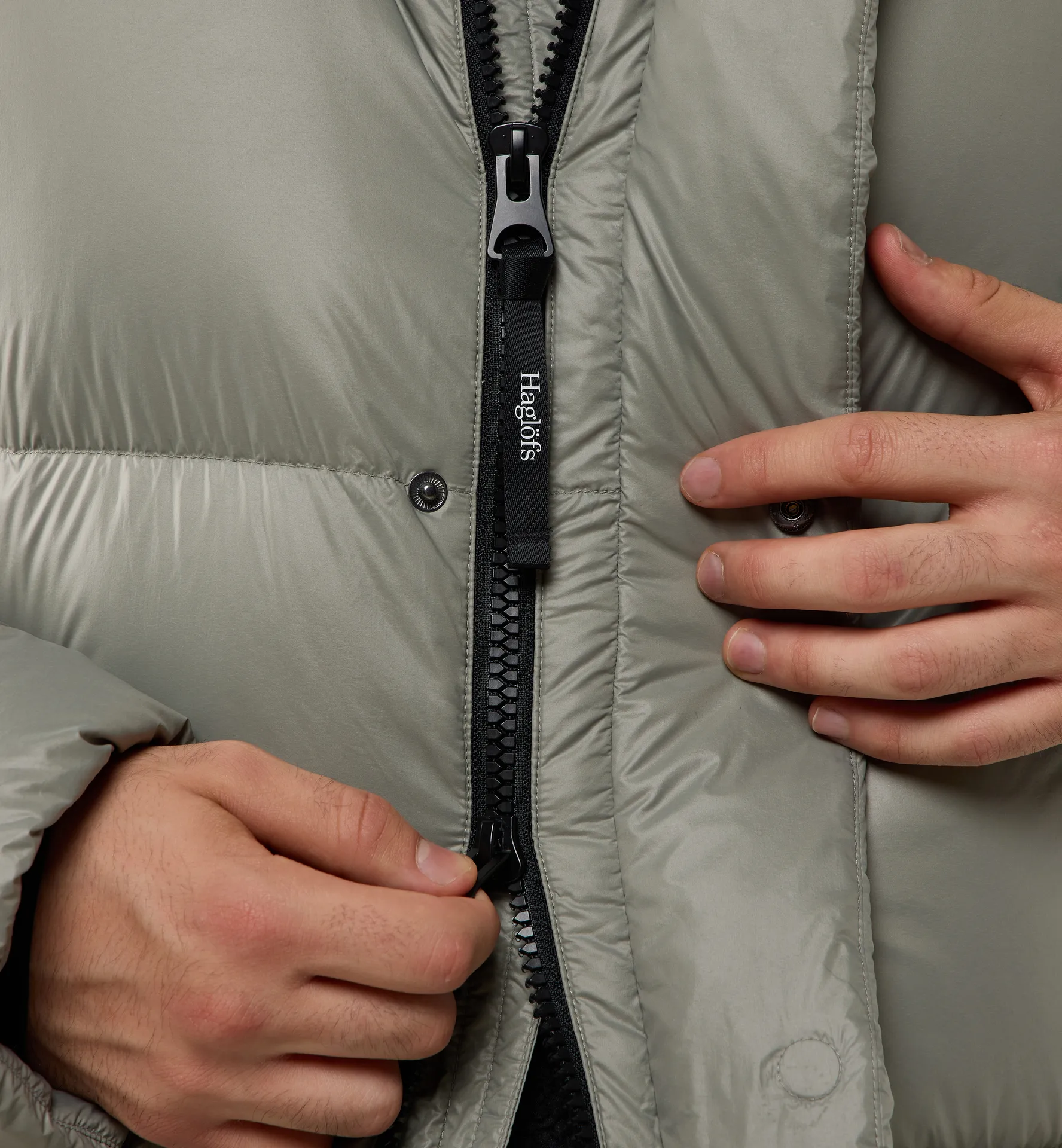 Liden Short Down Hood Men Jadeite