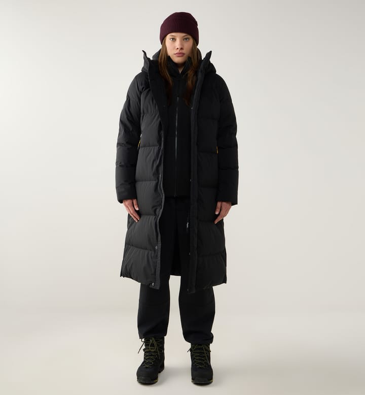 Liden Long Down Parka Women True Black Liden Long Down Parka Women True Black