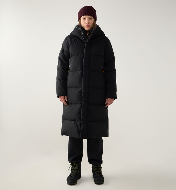 Liden Long Down Parka Women True Black