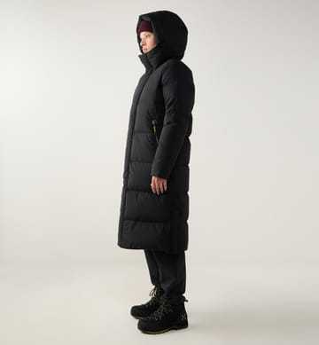 Liden Long Down Parka Women True Black Liden Long Down Parka Women True Black