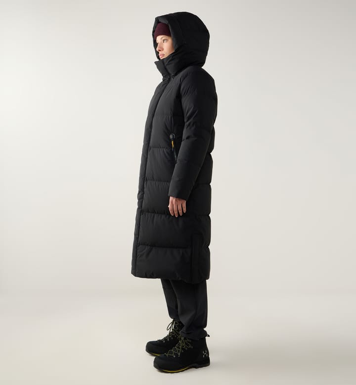 Liden Long Down Parka Women True Black Liden Long Down Parka Women True Black