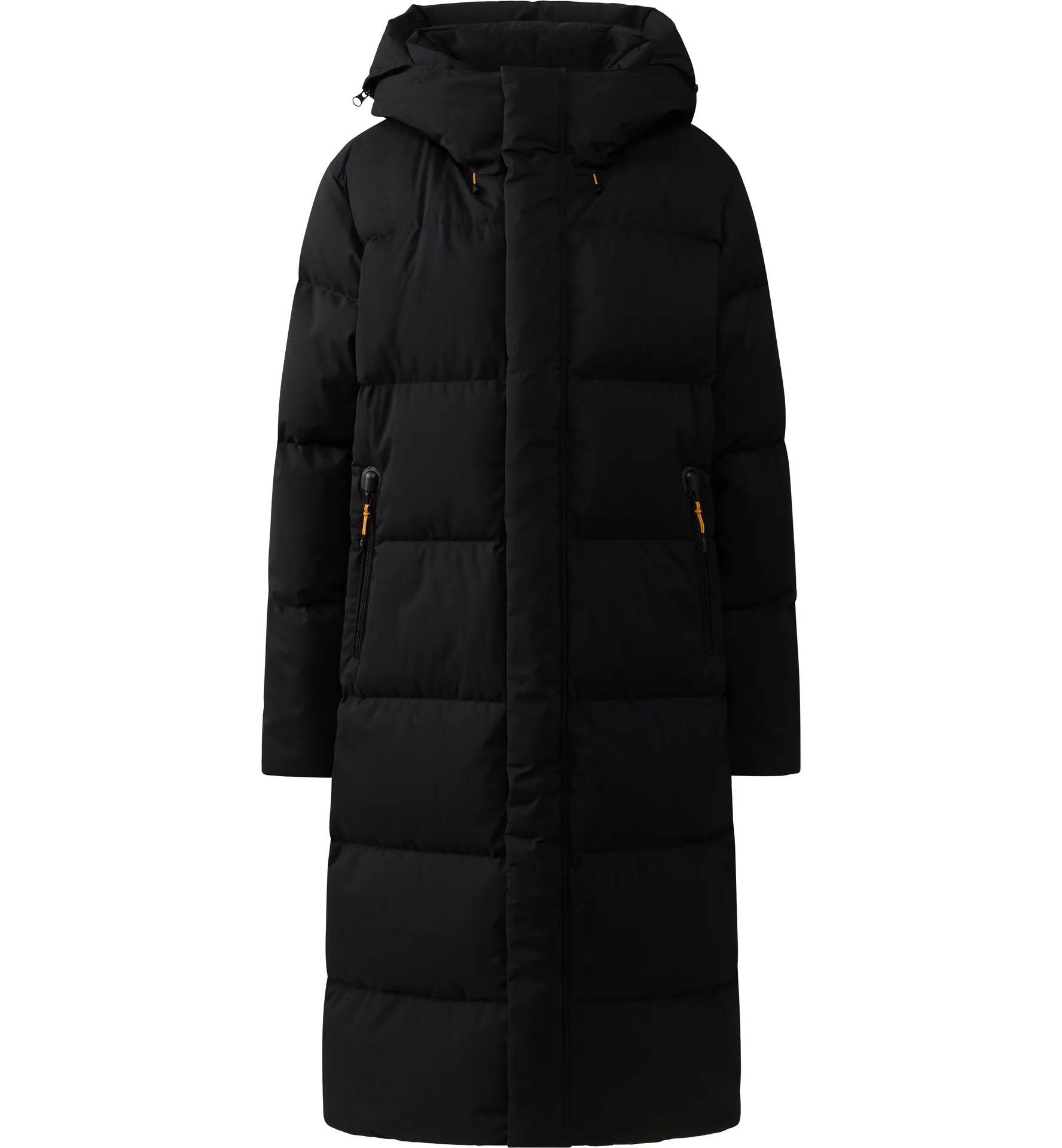 Liden Long Down Parka Women | True Black | Insulated jackets