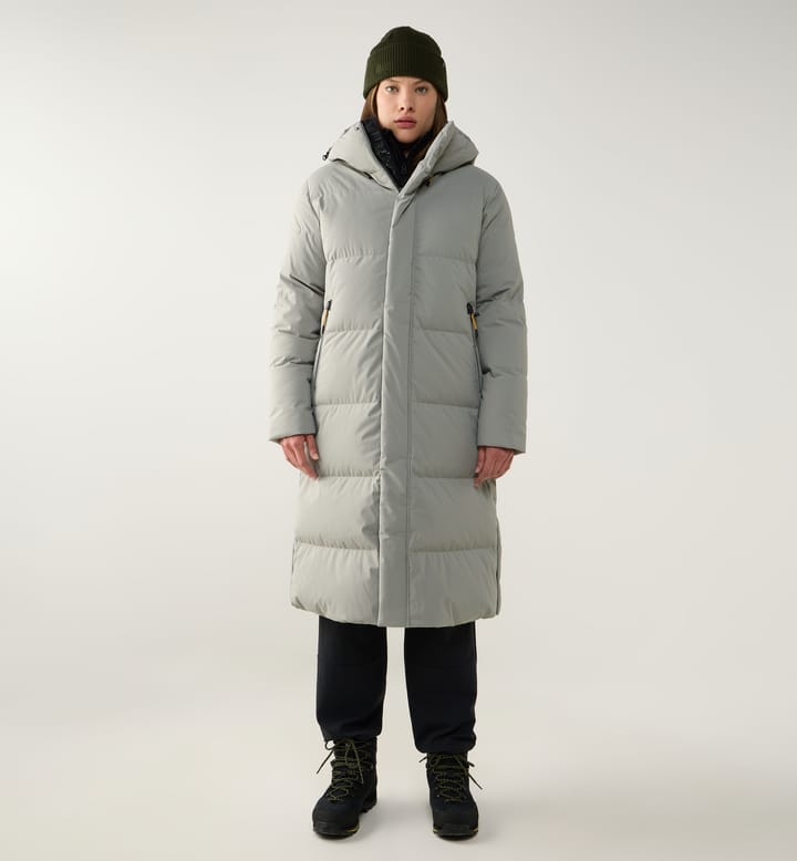 Liden Long Down Parka Women Jadeite