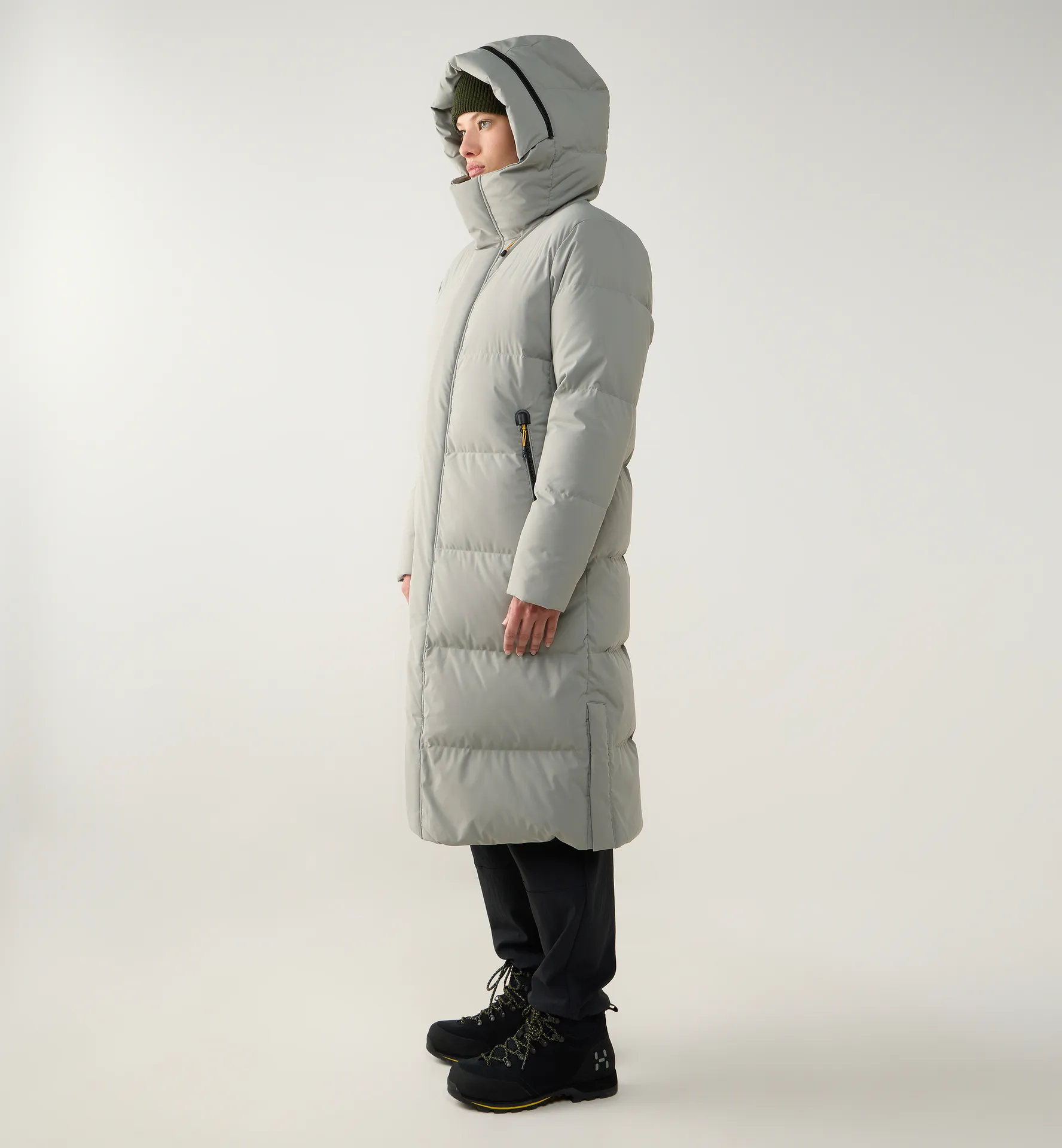 Liden Long Down Parka Women Jadeite