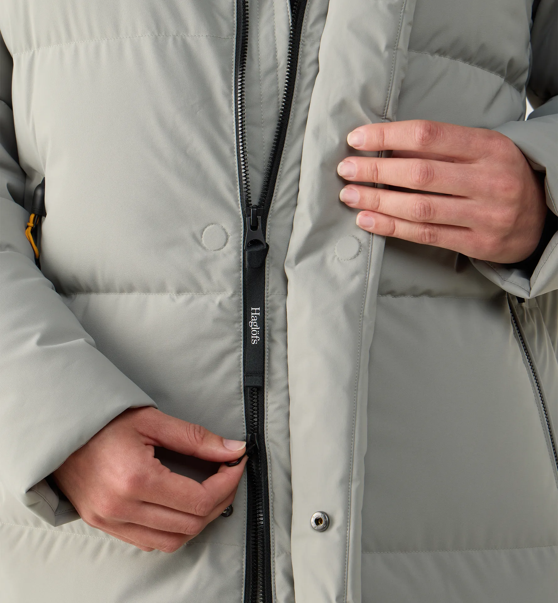 Liden Long Down Parka Women Jadeite