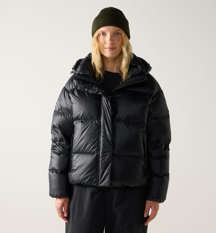 Liden Short Down Hood Women True Black