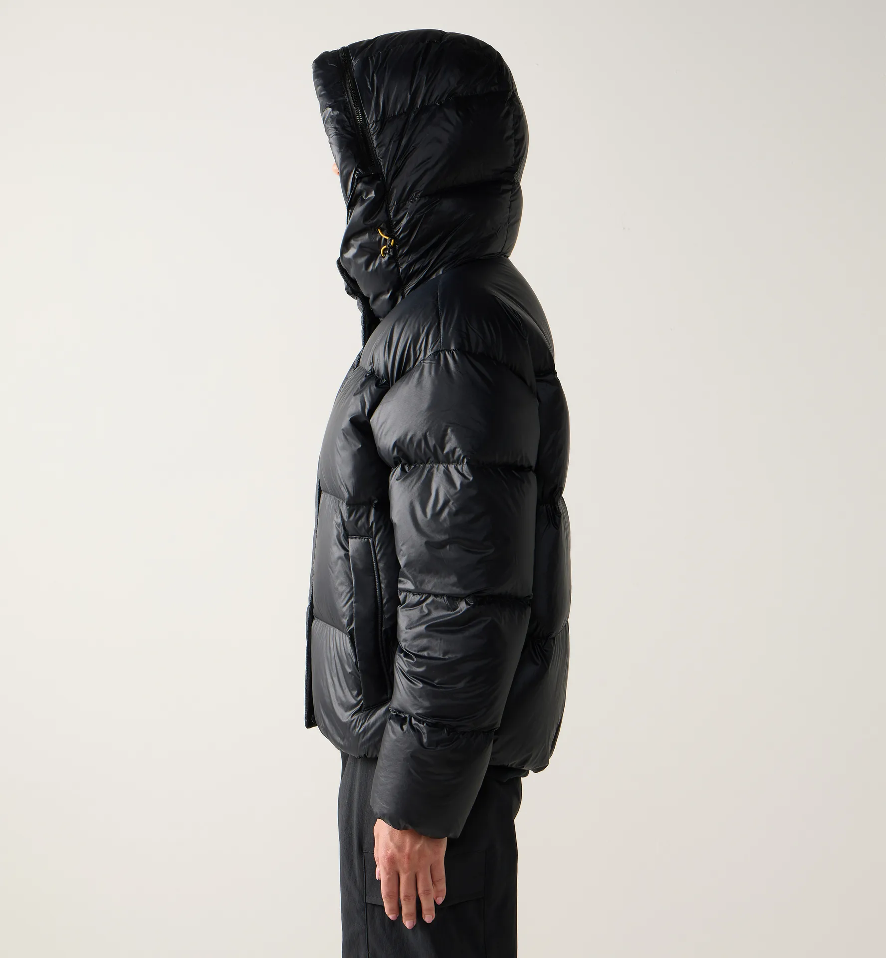 Liden Short Down Hood Women True Black