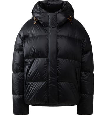 Liden Short Down Hood Women True Black Liden Short Down Hood Women True Black