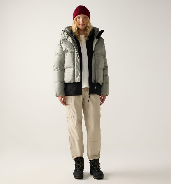 Liden Short Down Hood Women Jadeite Liden Short Down Hood Women Jadeite