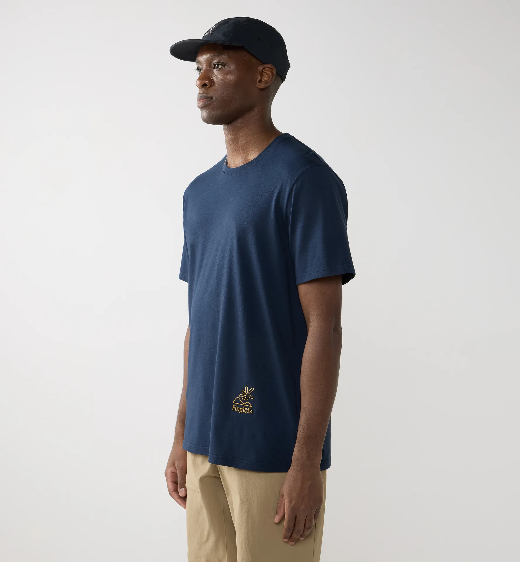 Midnattssol Tee Men Tarn Blue