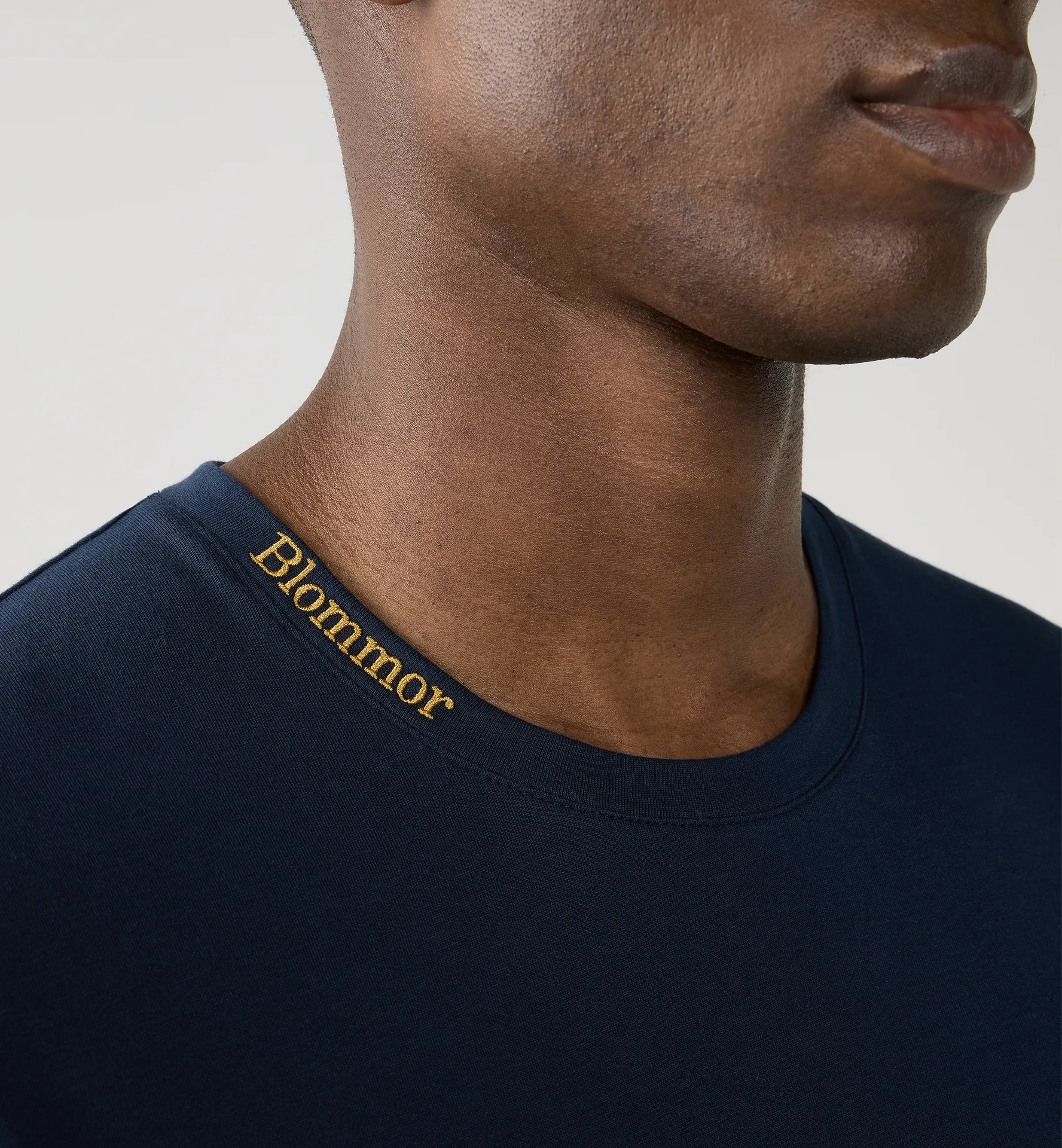 Midnattssol Tee Men Tarn Blue