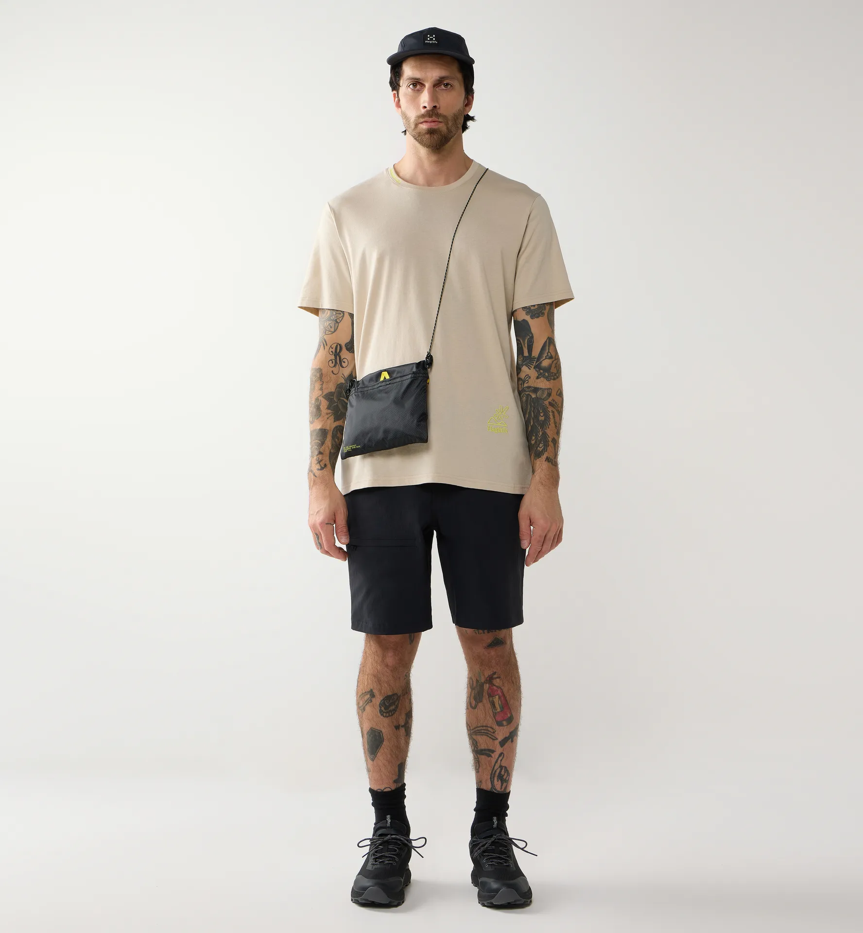 Midnattssol Tee Men Chalk Beige