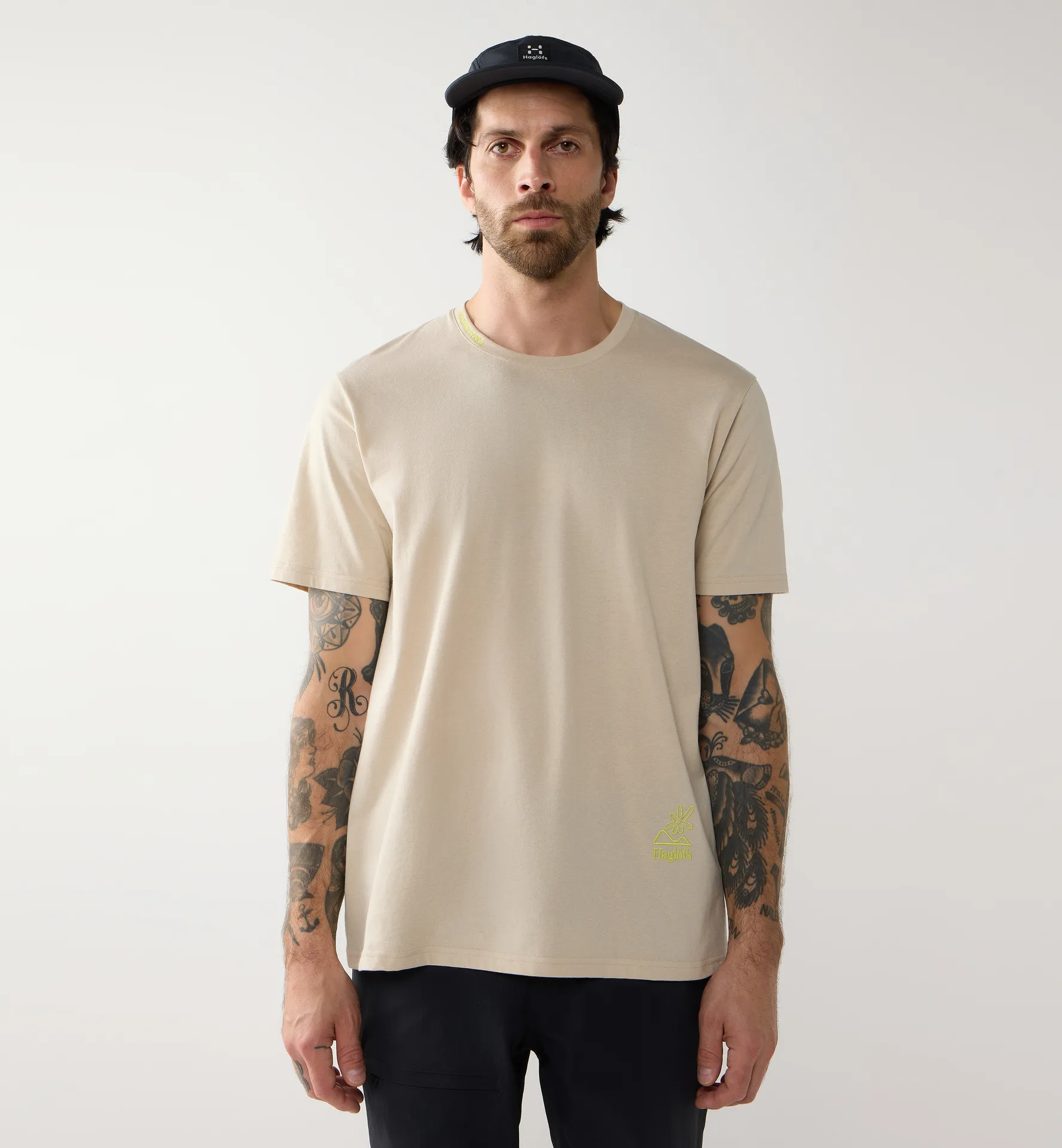 Midnattssol Tee Men Chalk Beige