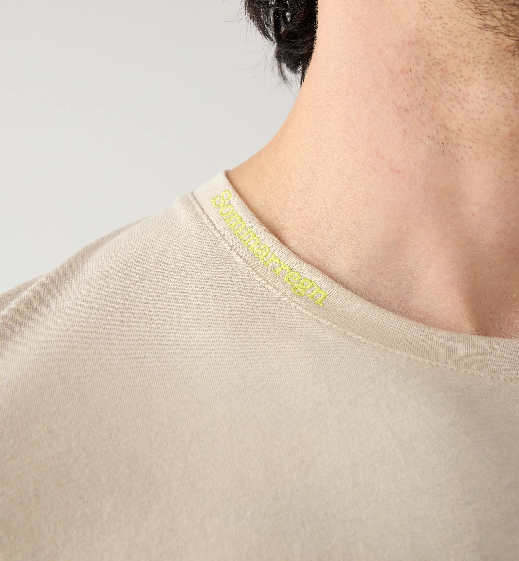 Midnattssol Tee Men Chalk Beige